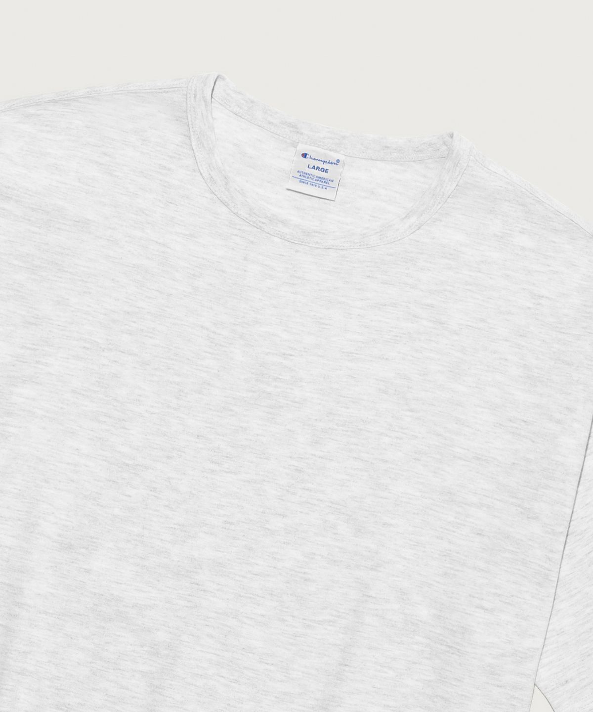 챔피온(CHAMPION) C로고 UNI 반팔 티셔츠 Light Grey