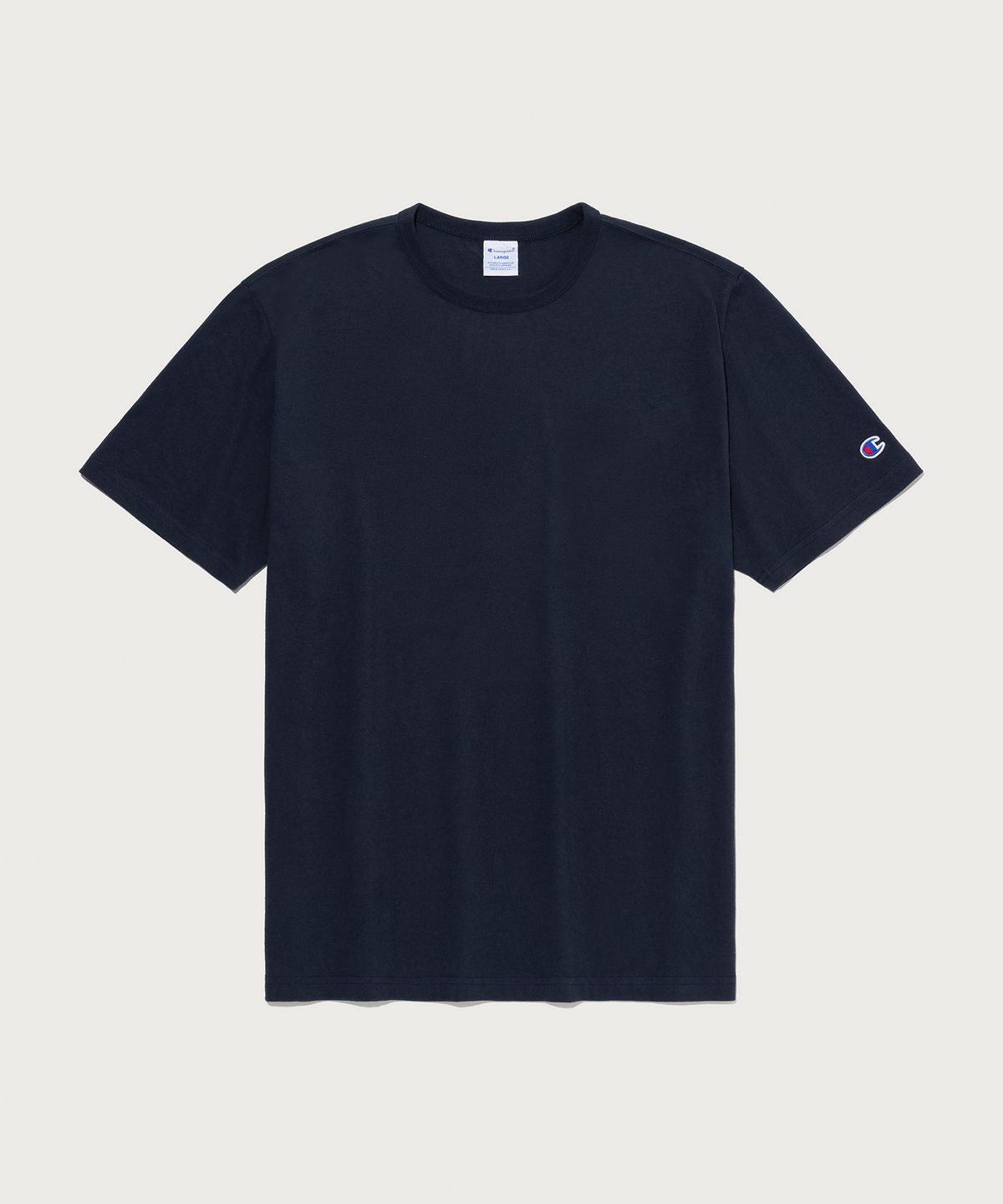 챔피온(CHAMPION) C로고 UNI 반팔 티셔츠 Navy