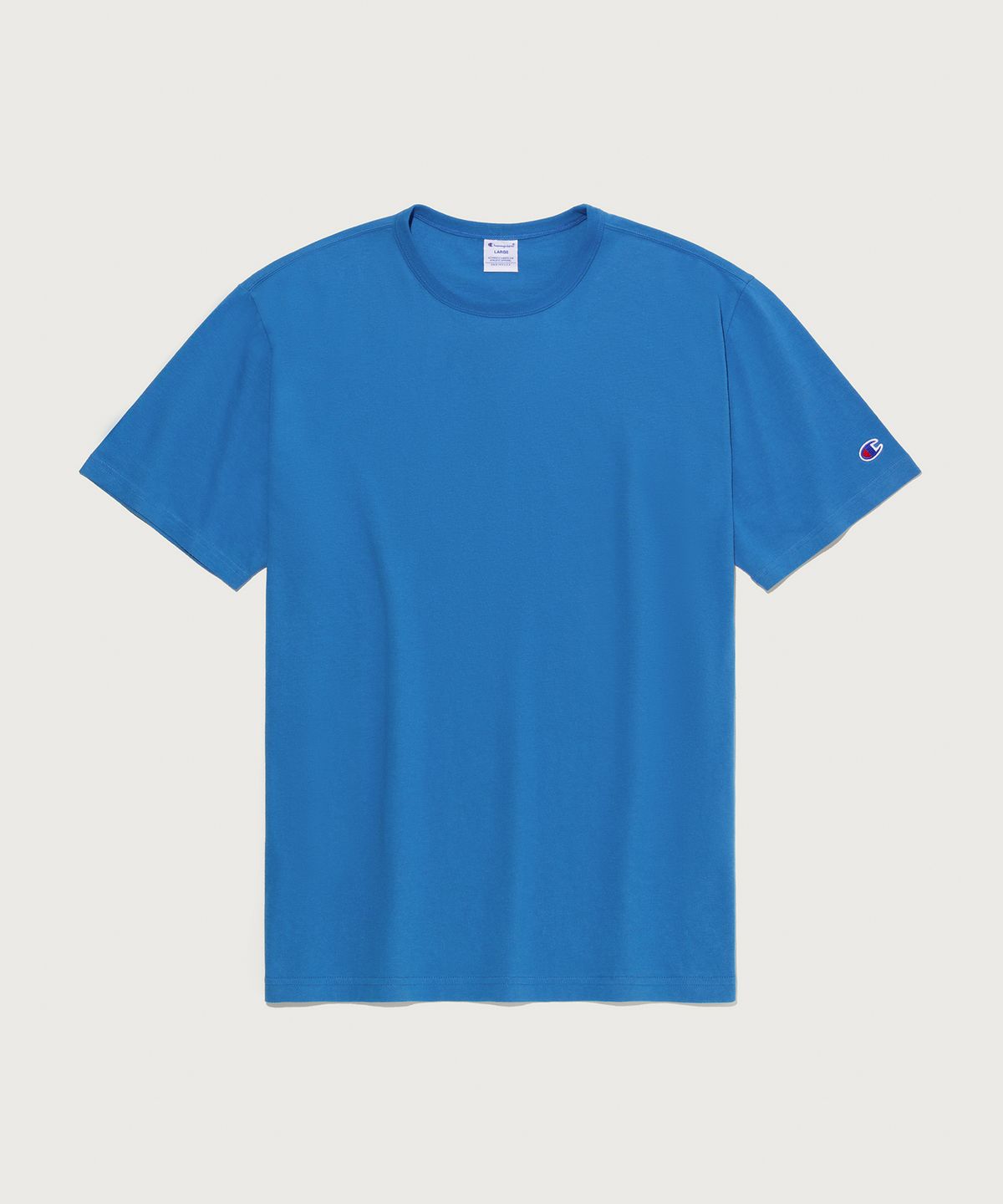 챔피온(CHAMPION) C로고 UNI 반팔 티셔츠 Blue