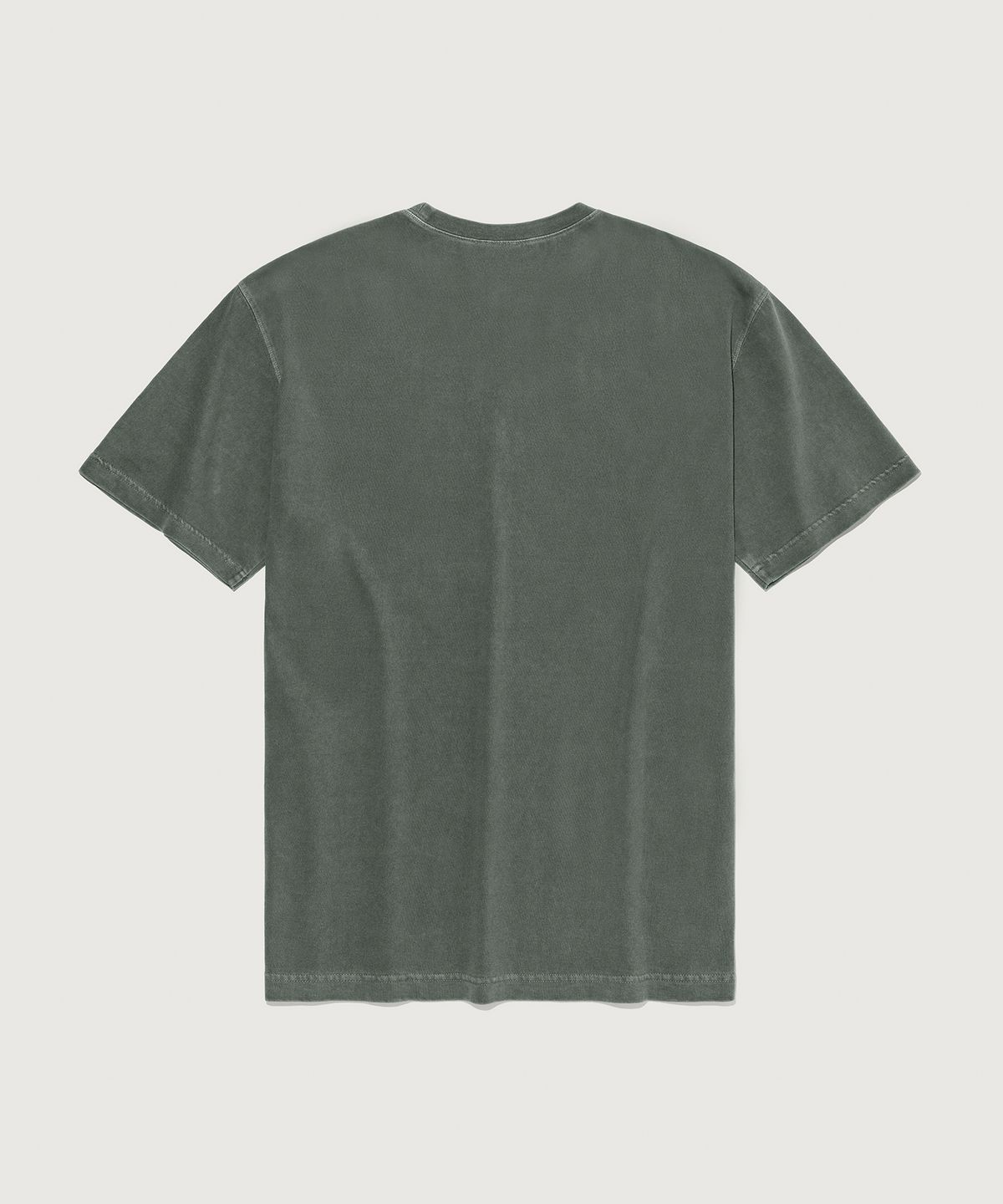 챔피온(CHAMPION) 빅 로고 피그먼트 반팔 티셔츠 Green