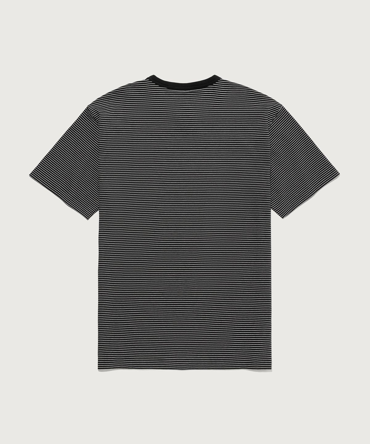 챔피온(CHAMPION) C로고 스트라이프 반팔 티셔츠 Black