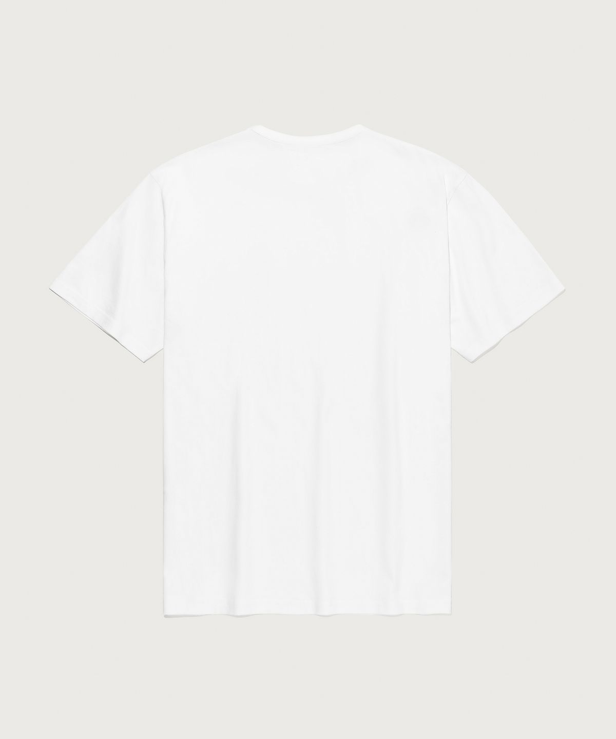 챔피온(CHAMPION) C로고 UNI 포켓 반팔 티셔츠 White