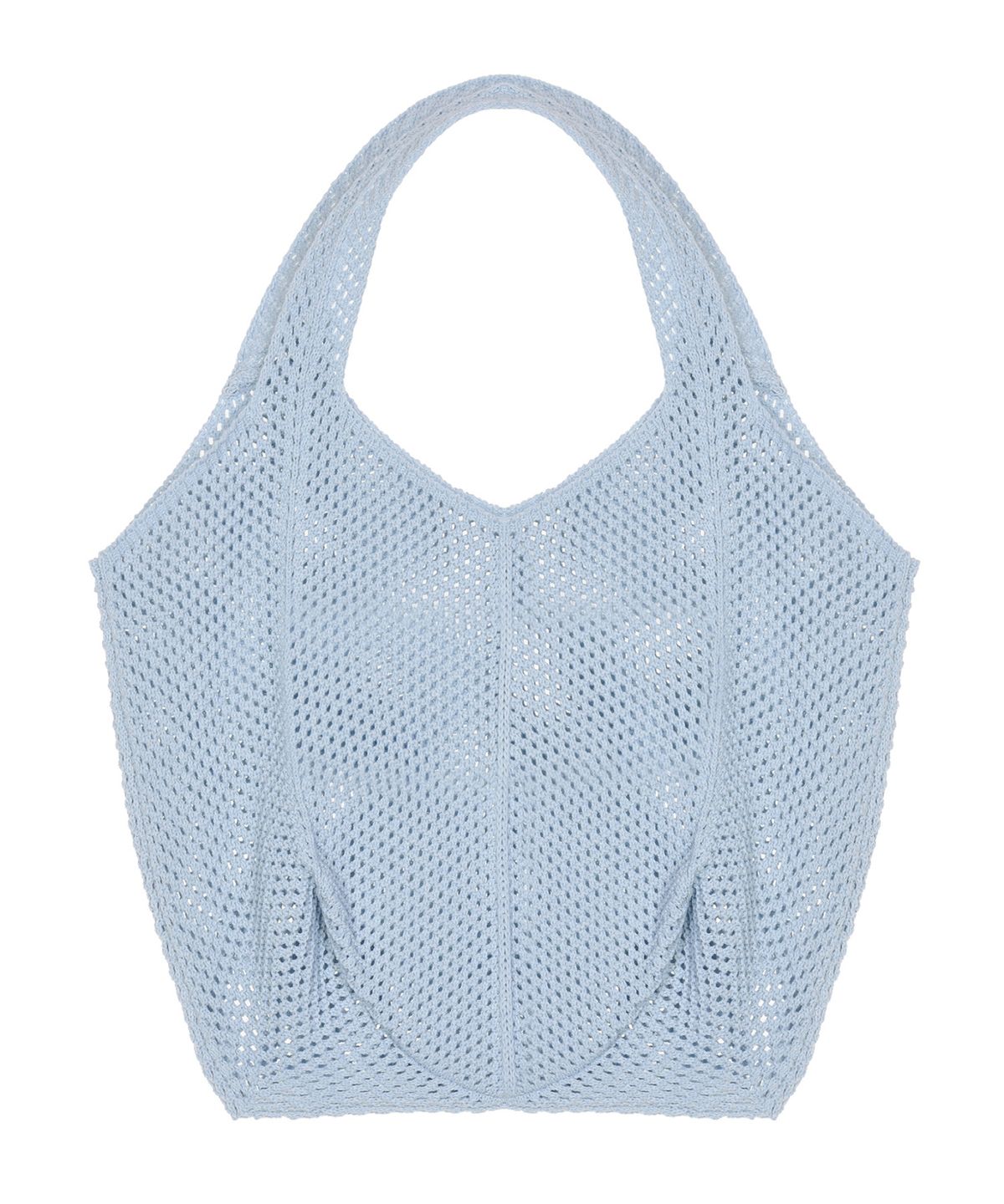 닉앤니콜(NICK&NICOLE) NICOLE CROCHET KNIT BAG_SKY BLUE