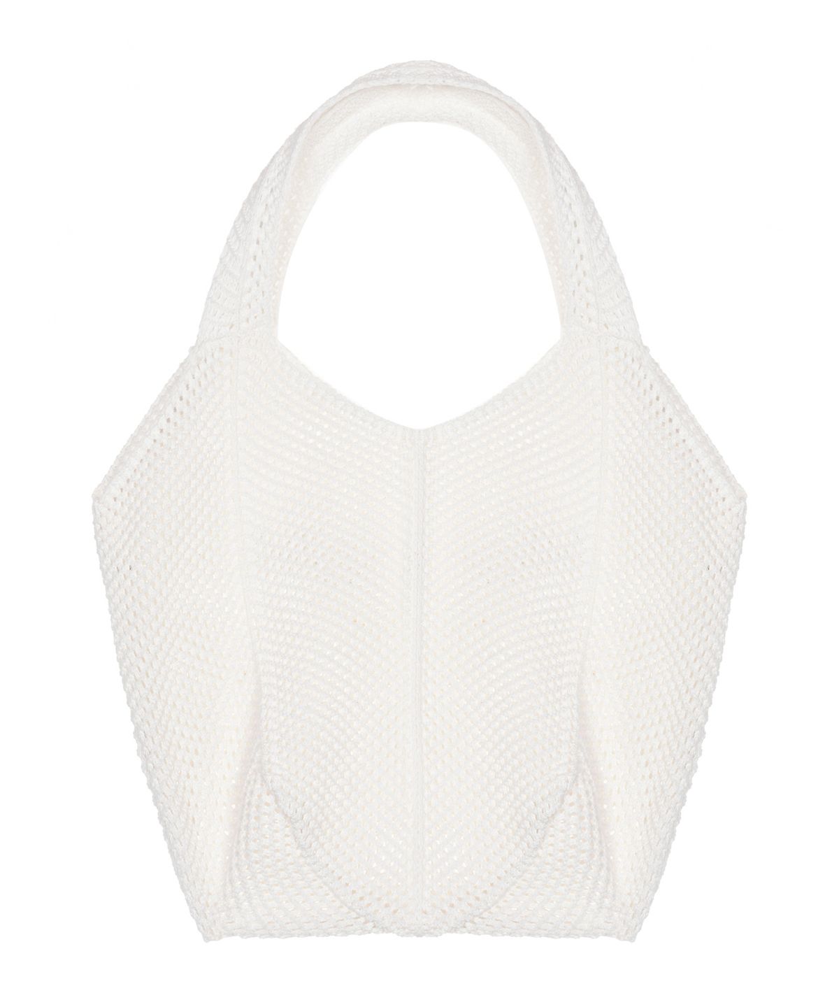 닉앤니콜(NICK&NICOLE) NICOLE CROCHET KNIT BAG_IVORY