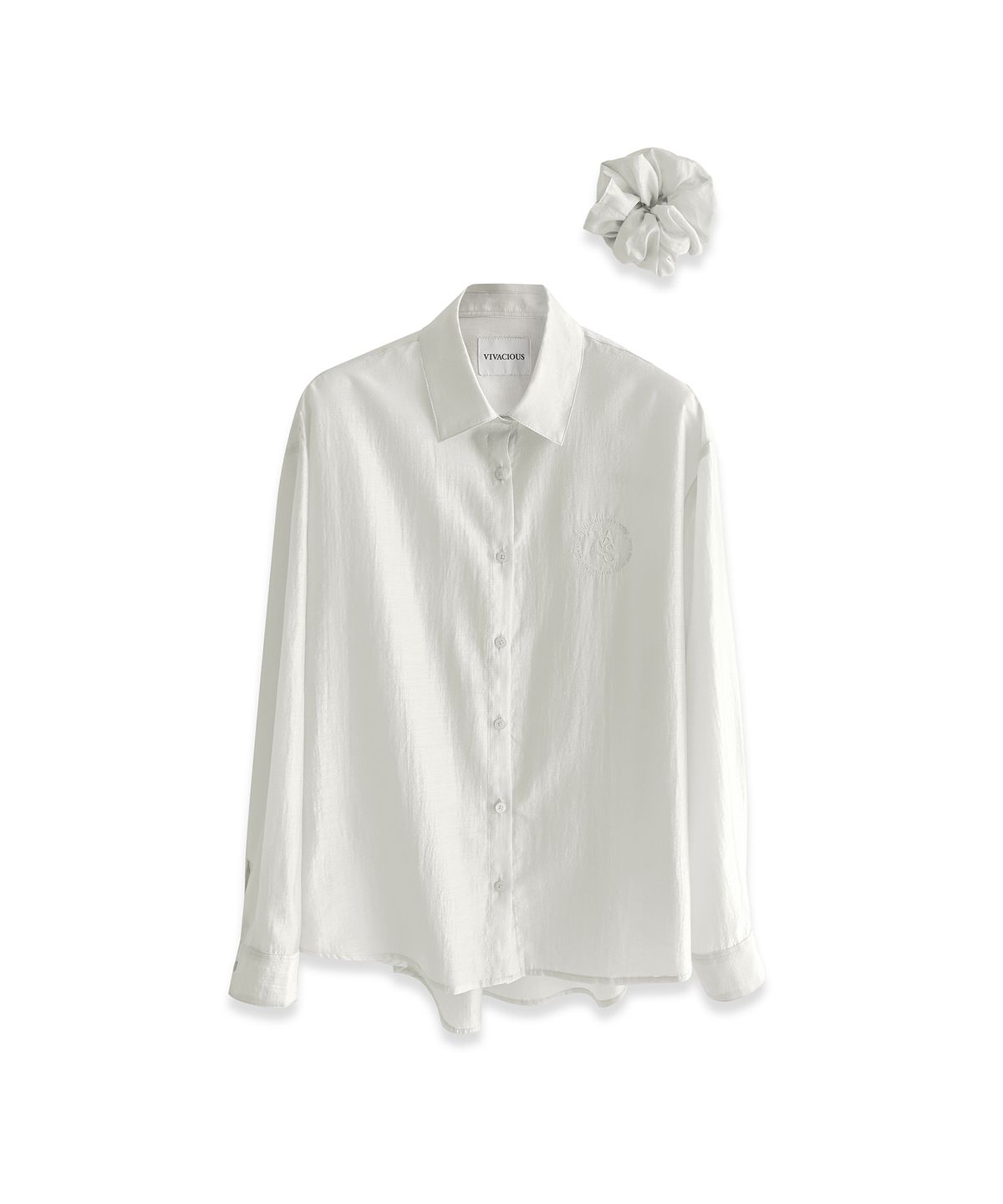 비바셔스(VIVACIOUS) Eclat See-Through Classic Shirt - 9COL