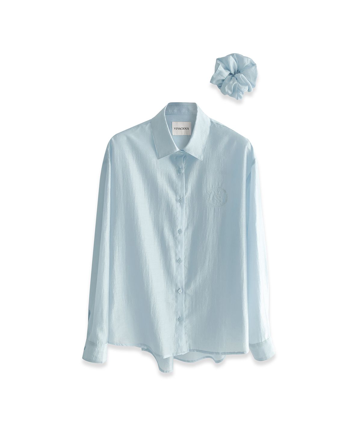 비바셔스(VIVACIOUS) Eclat See-Through Classic Shirt - 9COL