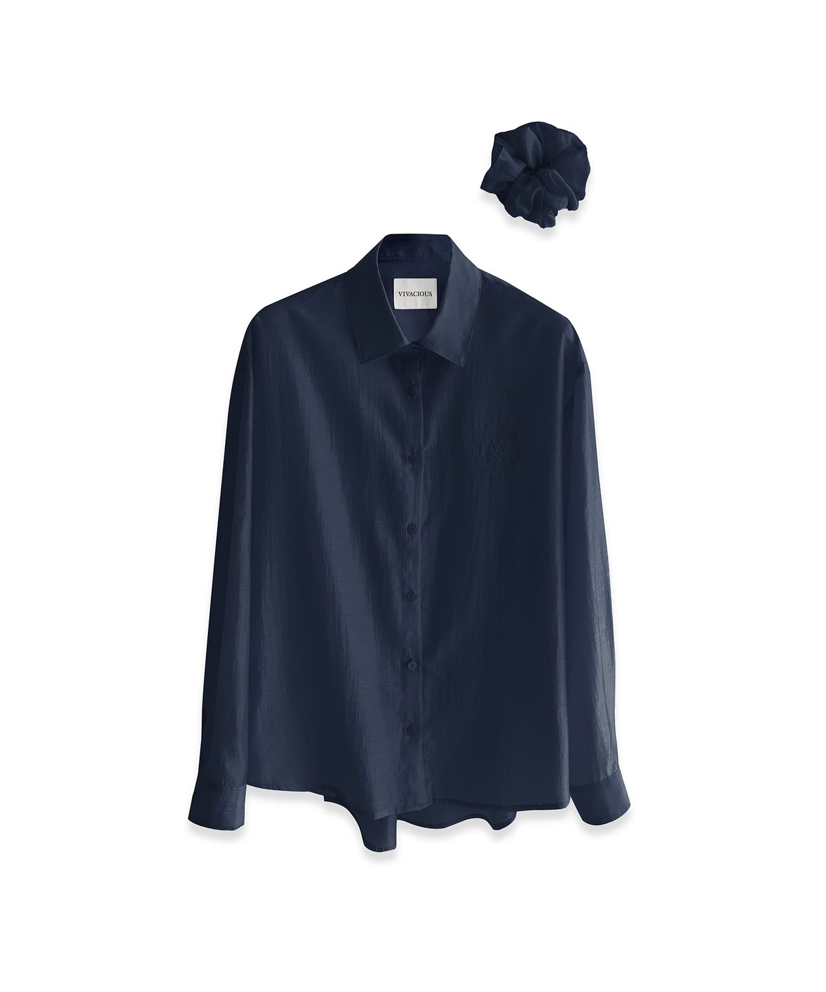 비바셔스(VIVACIOUS) Eclat See-Through Classic Shirt - 9COL