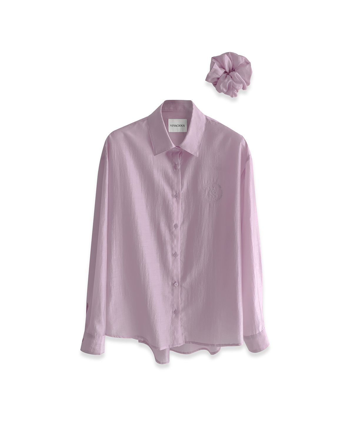 비바셔스(VIVACIOUS) Eclat See-Through Classic Shirt - 9COL