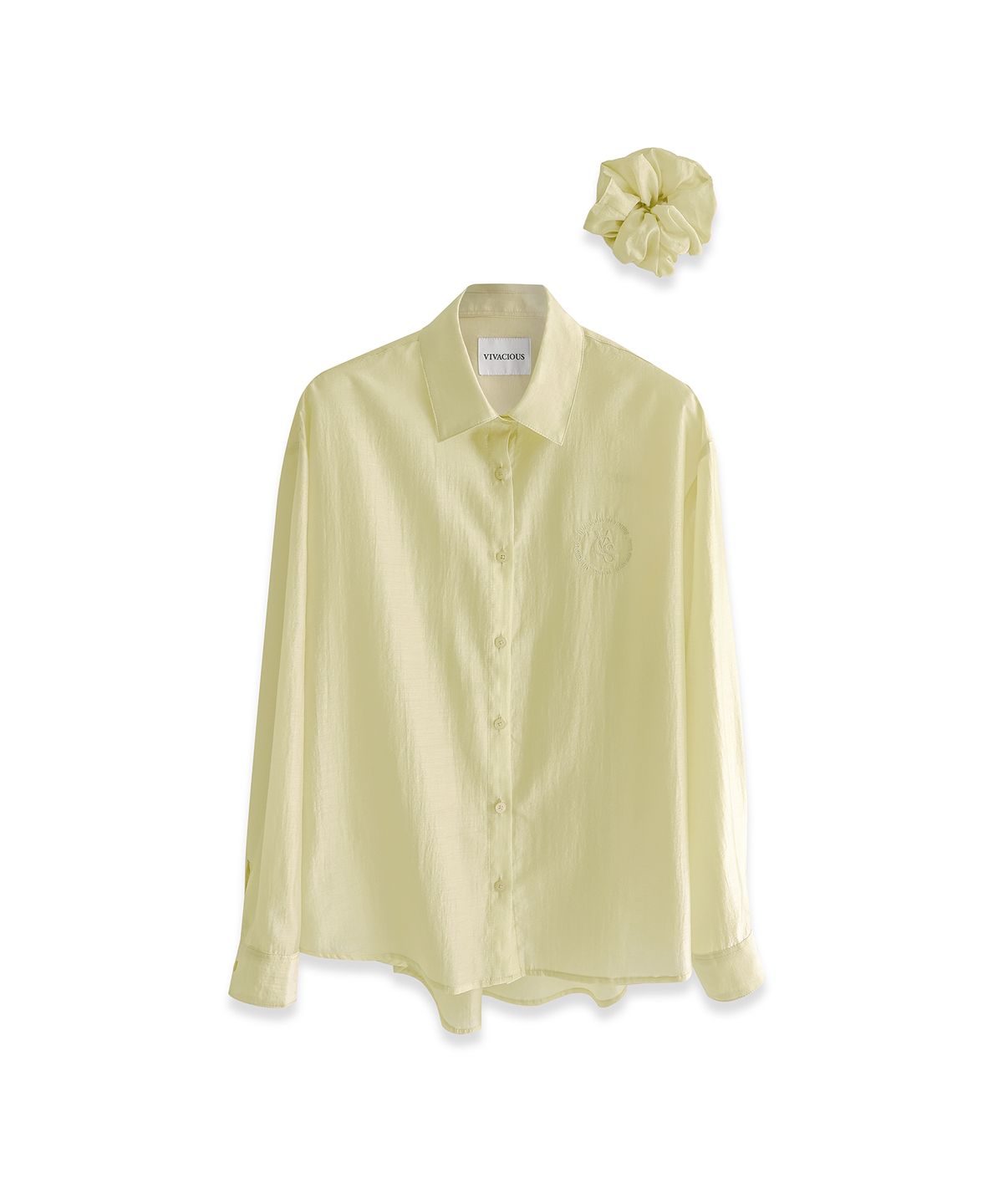 비바셔스(VIVACIOUS) Eclat See-Through Classic Shirt - 9COL
