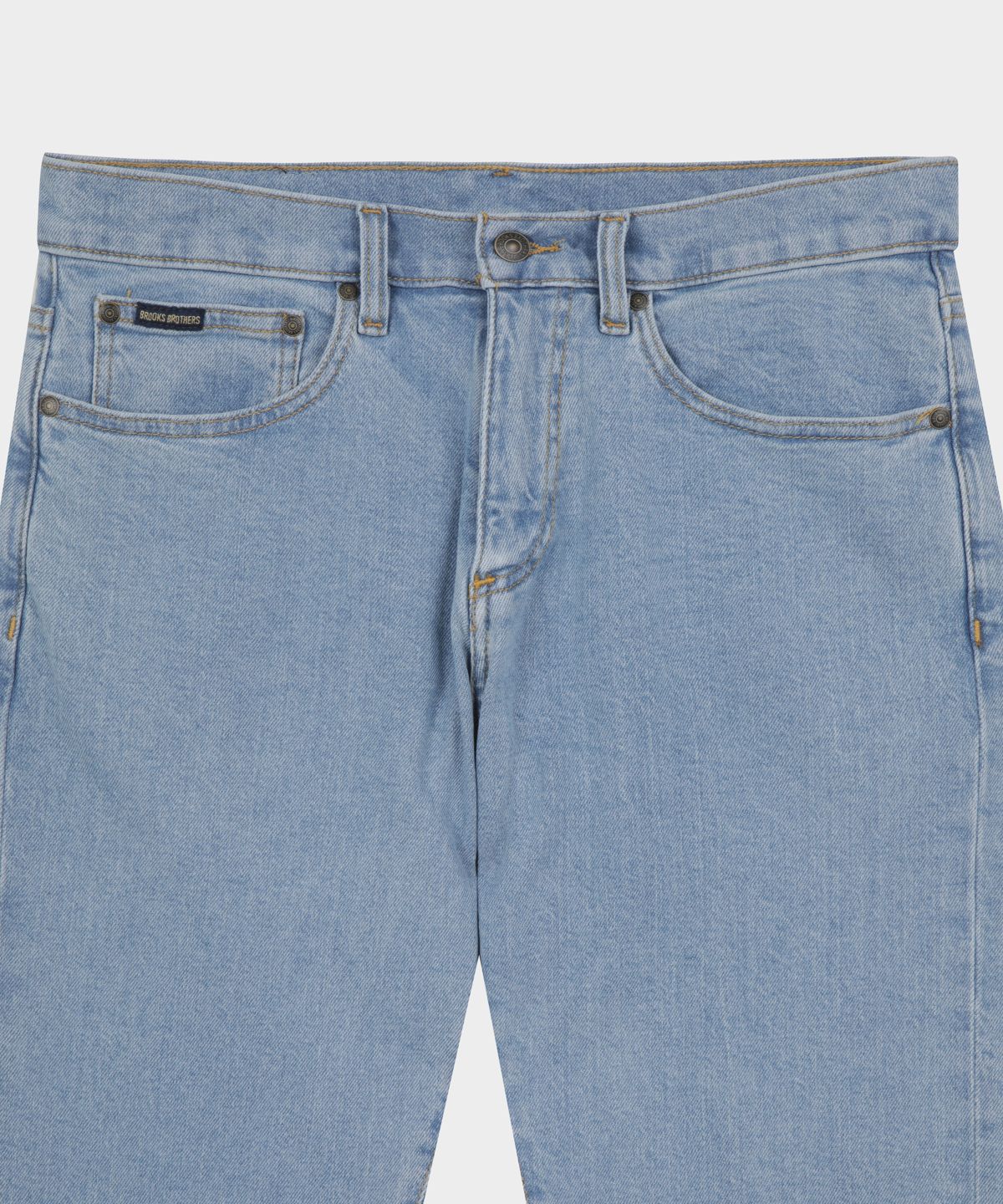 브룩스 브라더스(BROOKS BROTHERS) 스트레이트핏 데님  (라이트인디고) (BBPDMM7360NFS)