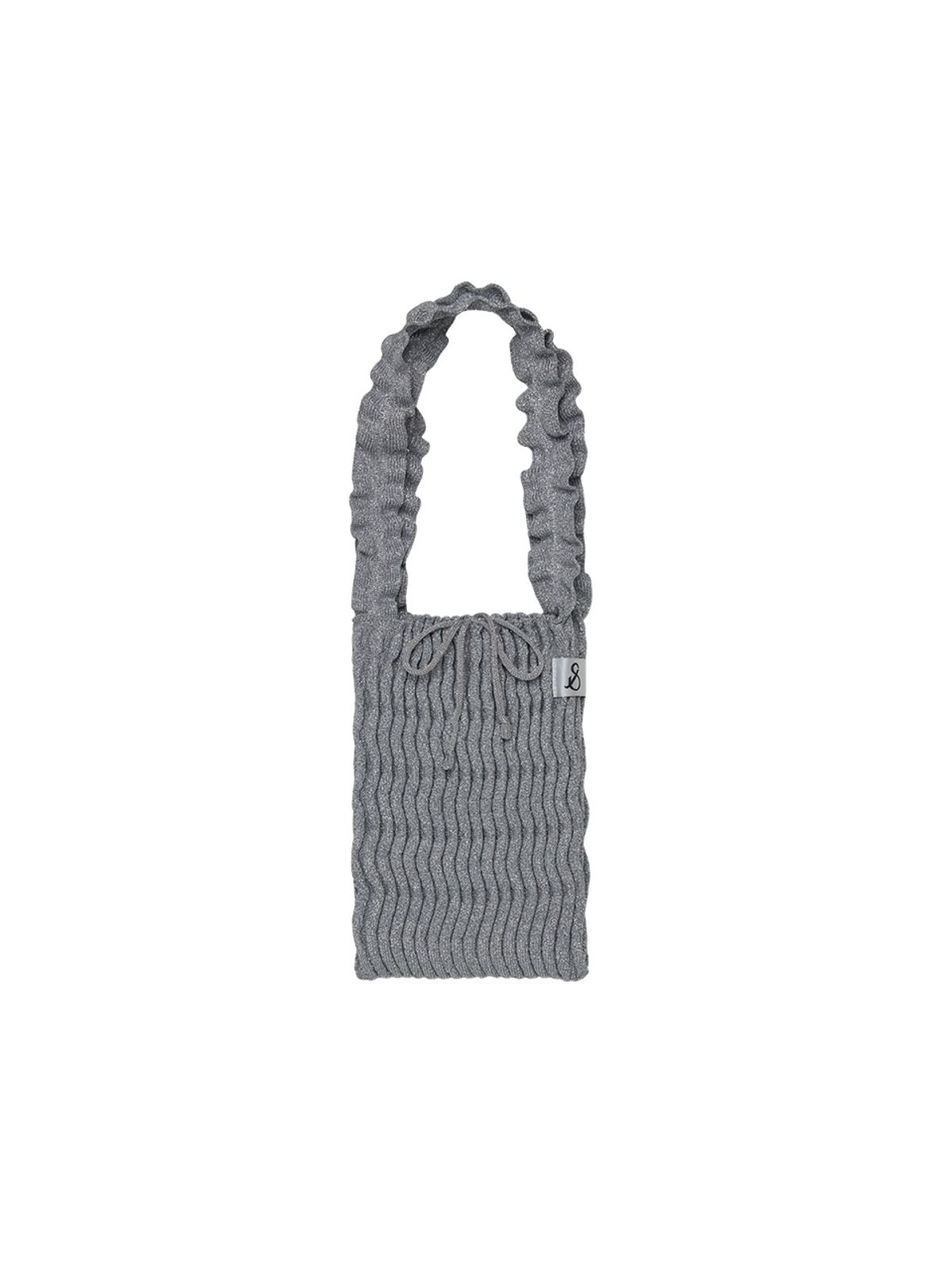 조셉앤스테이시(JOSEPH&STACEY) Blow Flow Knit Frill S Starry Platinum