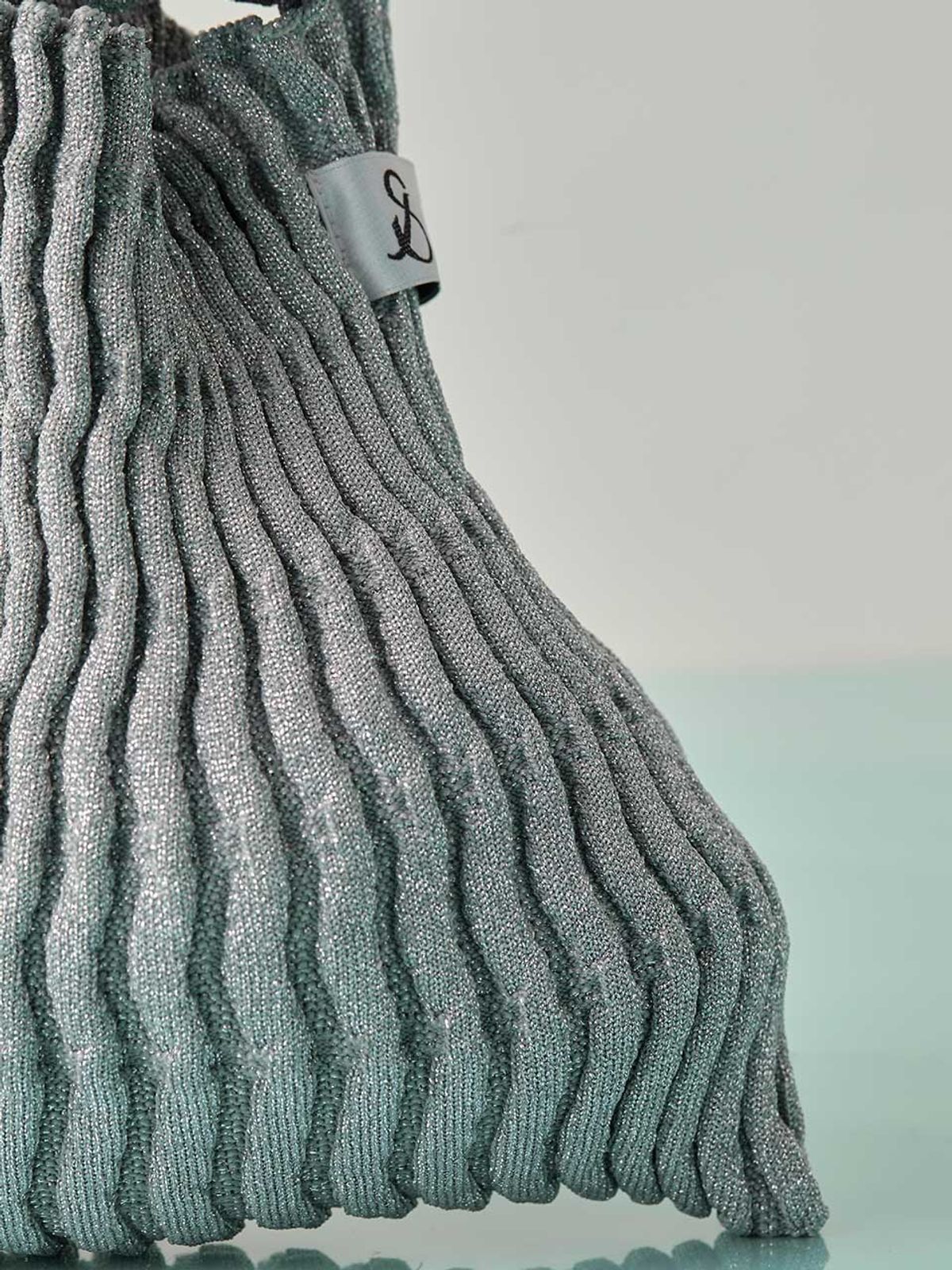 조셉앤스테이시(JOSEPH&STACEY) Blow Flow Knit Frill S Starry Platinum