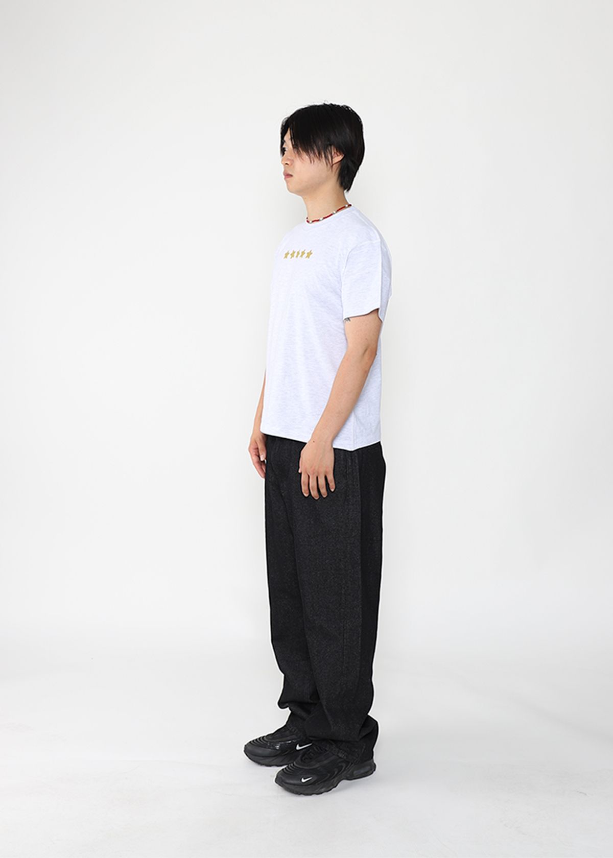 도톤(DOTON) STARING CROP T-SHIRTS(1% Melange)