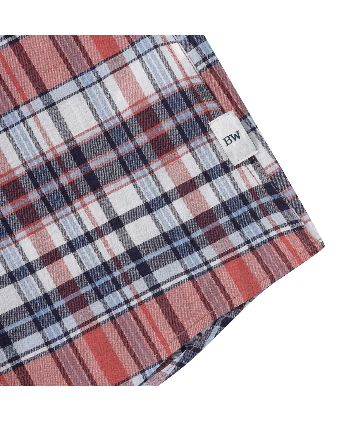 브렌우드(BRENTWOOD) 코튼 멀티체크 캐주얼셔츠 BRSAM25551REX
