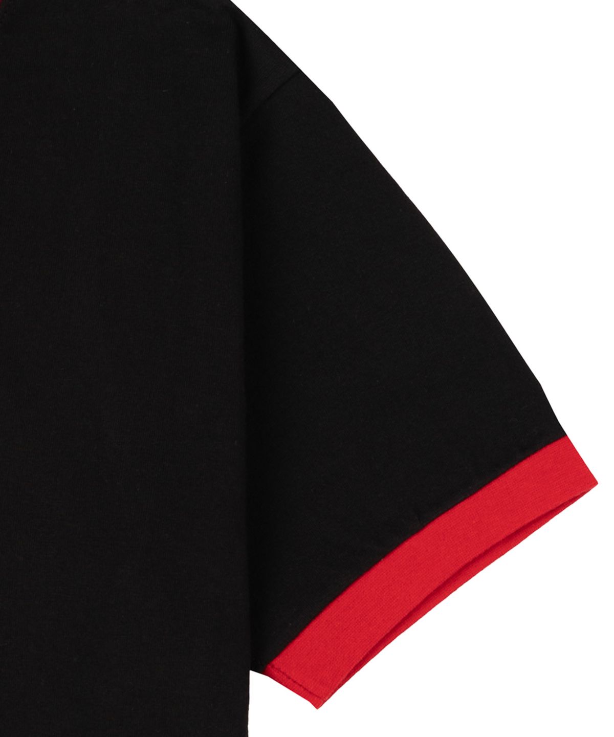 노이커먼(NOYCOMMON) NCMMN LOGO RINGER TEE BK
