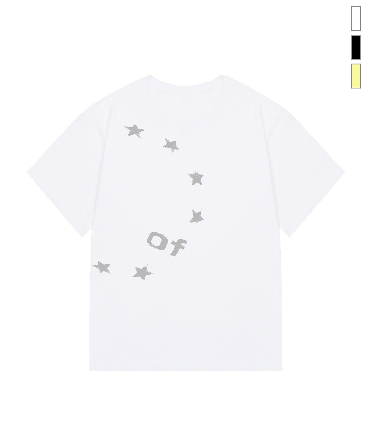 그레이버(GRAVER) [WOMAN]CIRCLE STAR 슬림 반팔티_3color