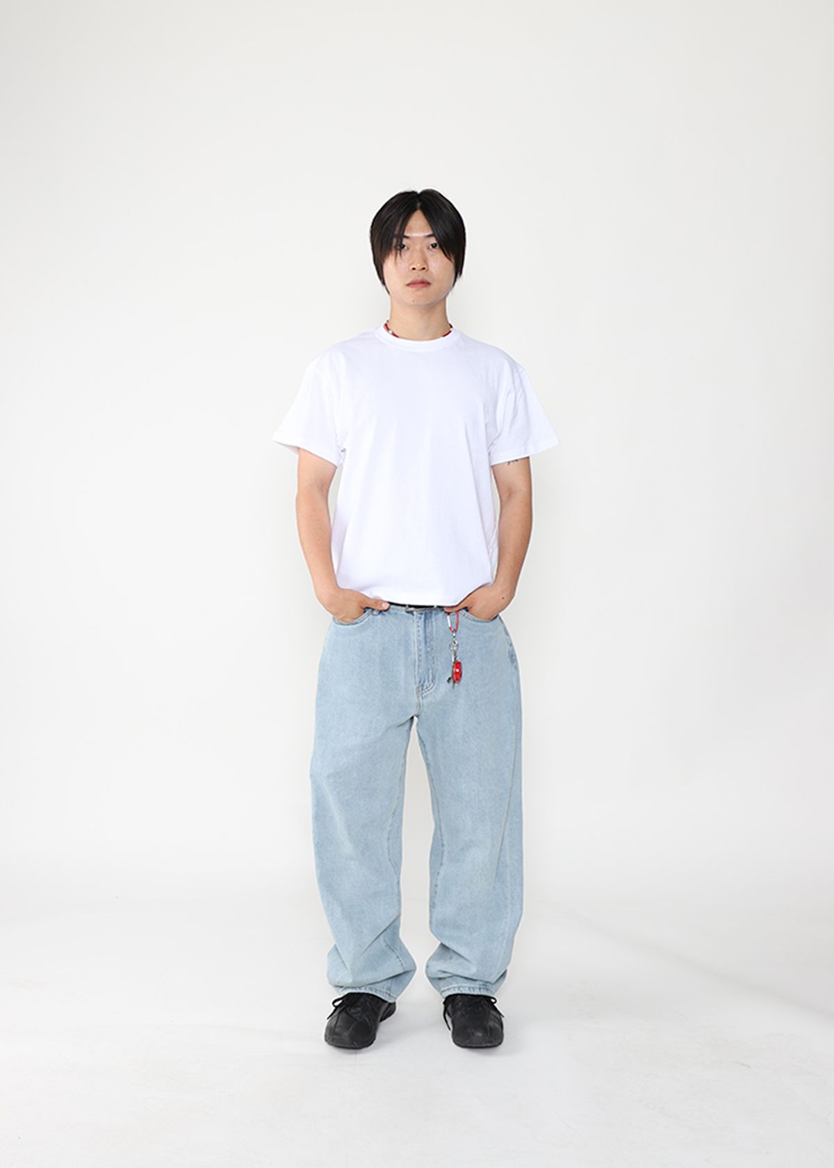도톤(DOTON) DTN CROP T-SHIRTS(White)