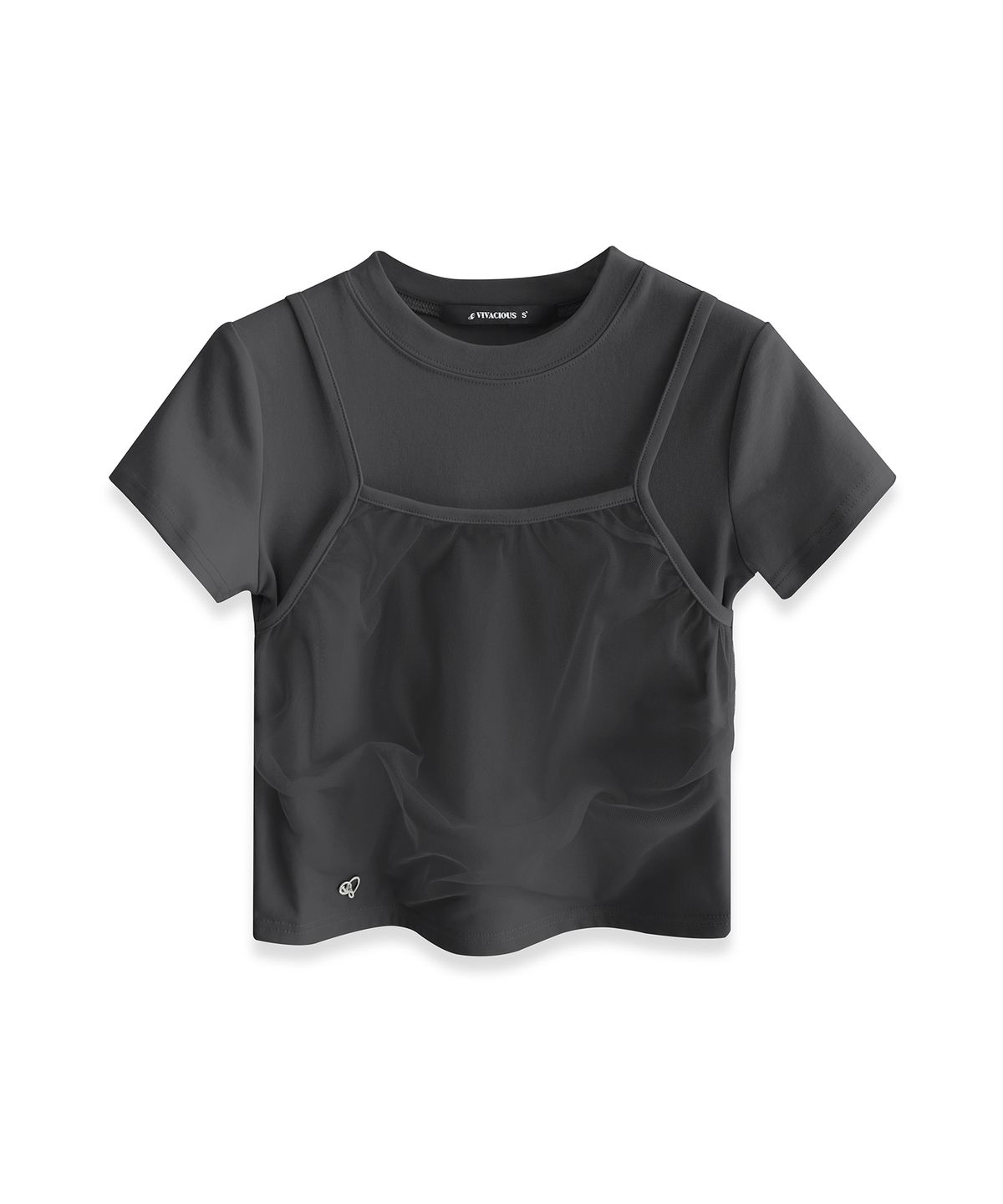 비바셔스(VIVACIOUS) Tinker Bell Short Sleeve WHITE