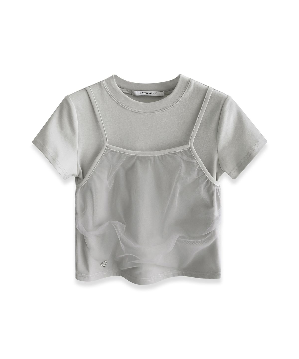 비바셔스(VIVACIOUS) Tinker Bell Short Sleeve WHITE