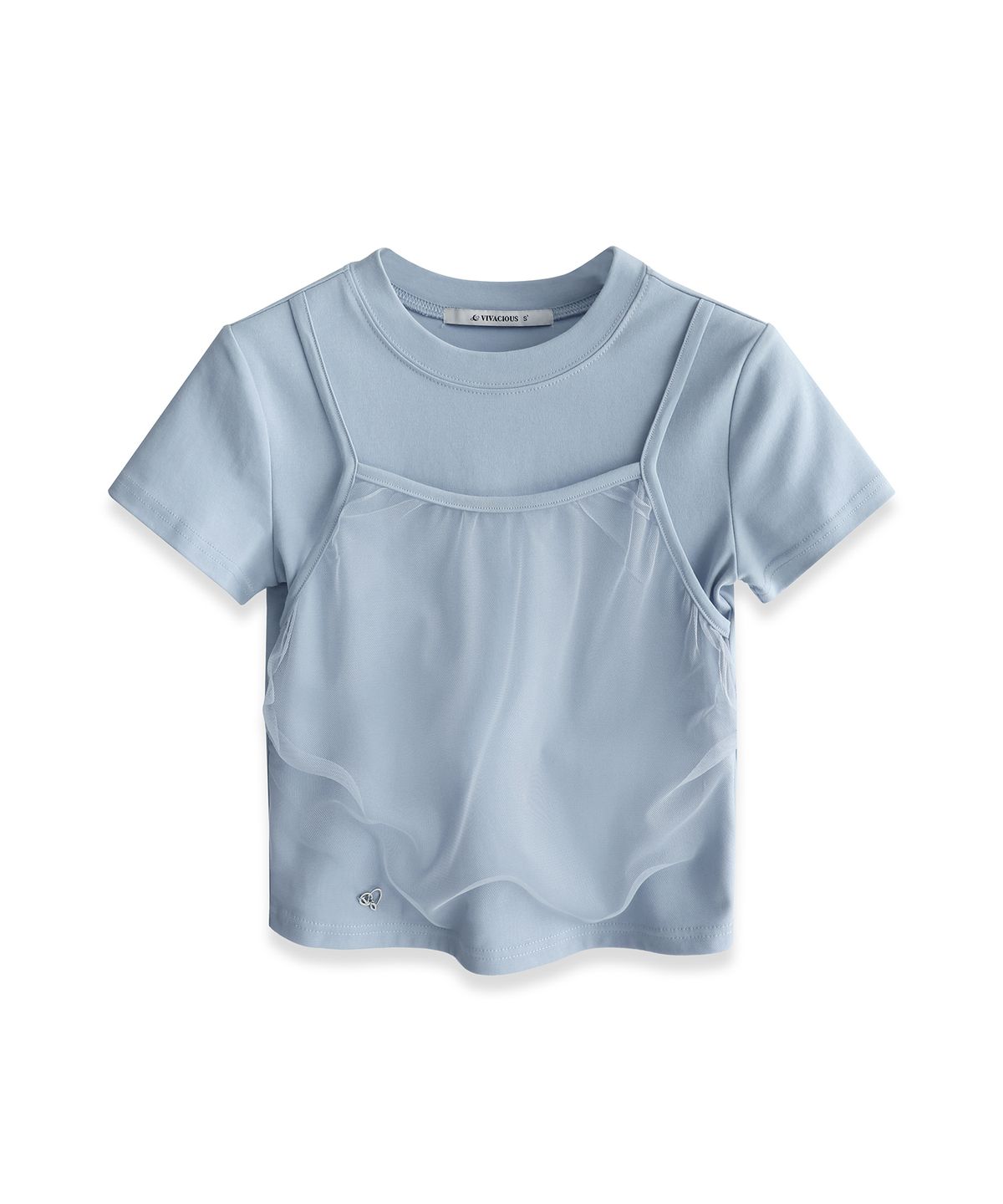 비바셔스(VIVACIOUS) Tinker Bell Short Sleeve WHITE