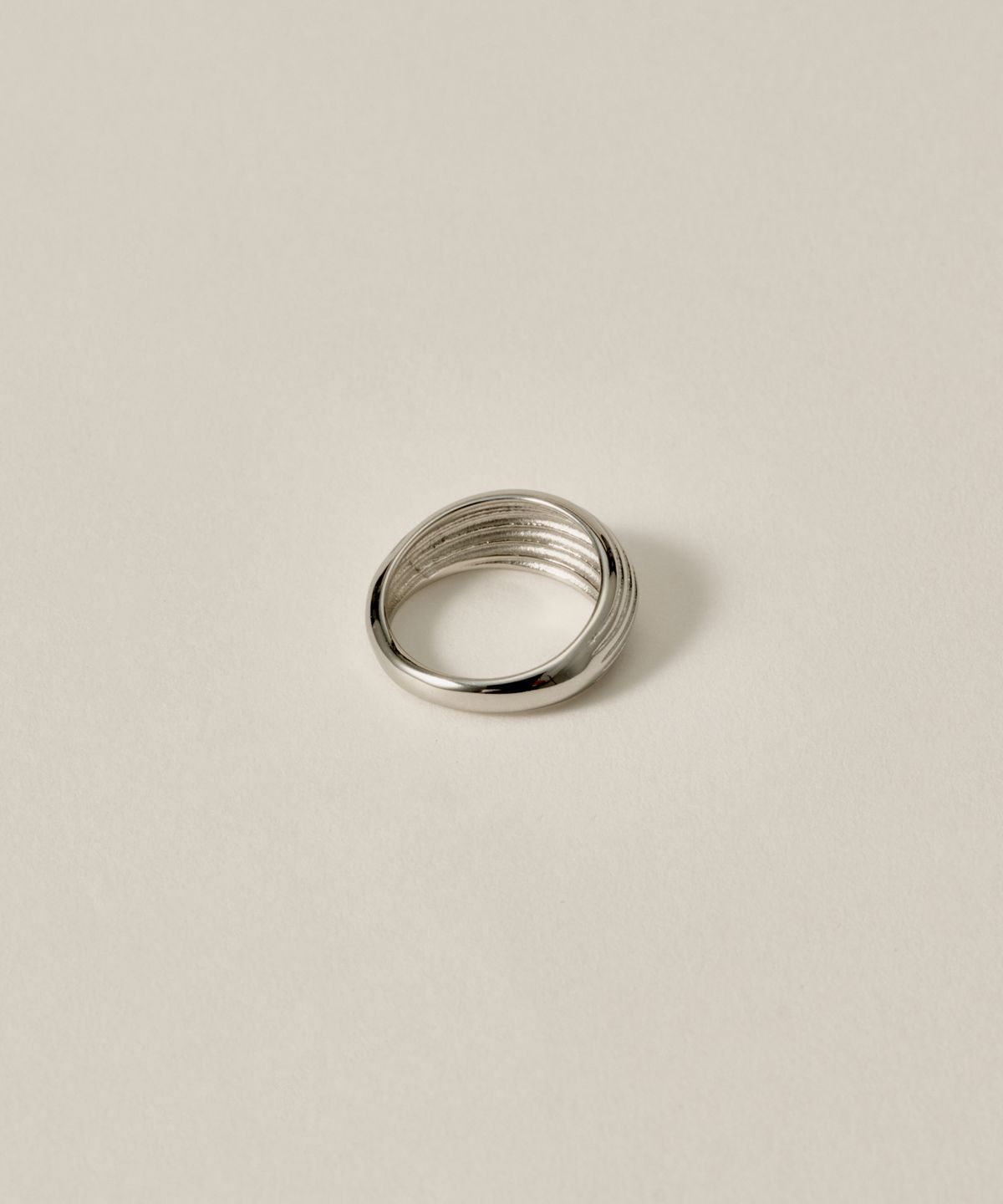 노비스도쿄(NOVICE TOKYO) 스택 링 Stack Ring［Stainless］/ Silver