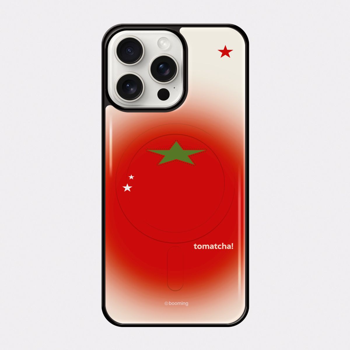 붐잉(BOOMING) (맥세이프추가가능) 토맛챠 에폭시범퍼 케이스 - 아이폰/갤럭시