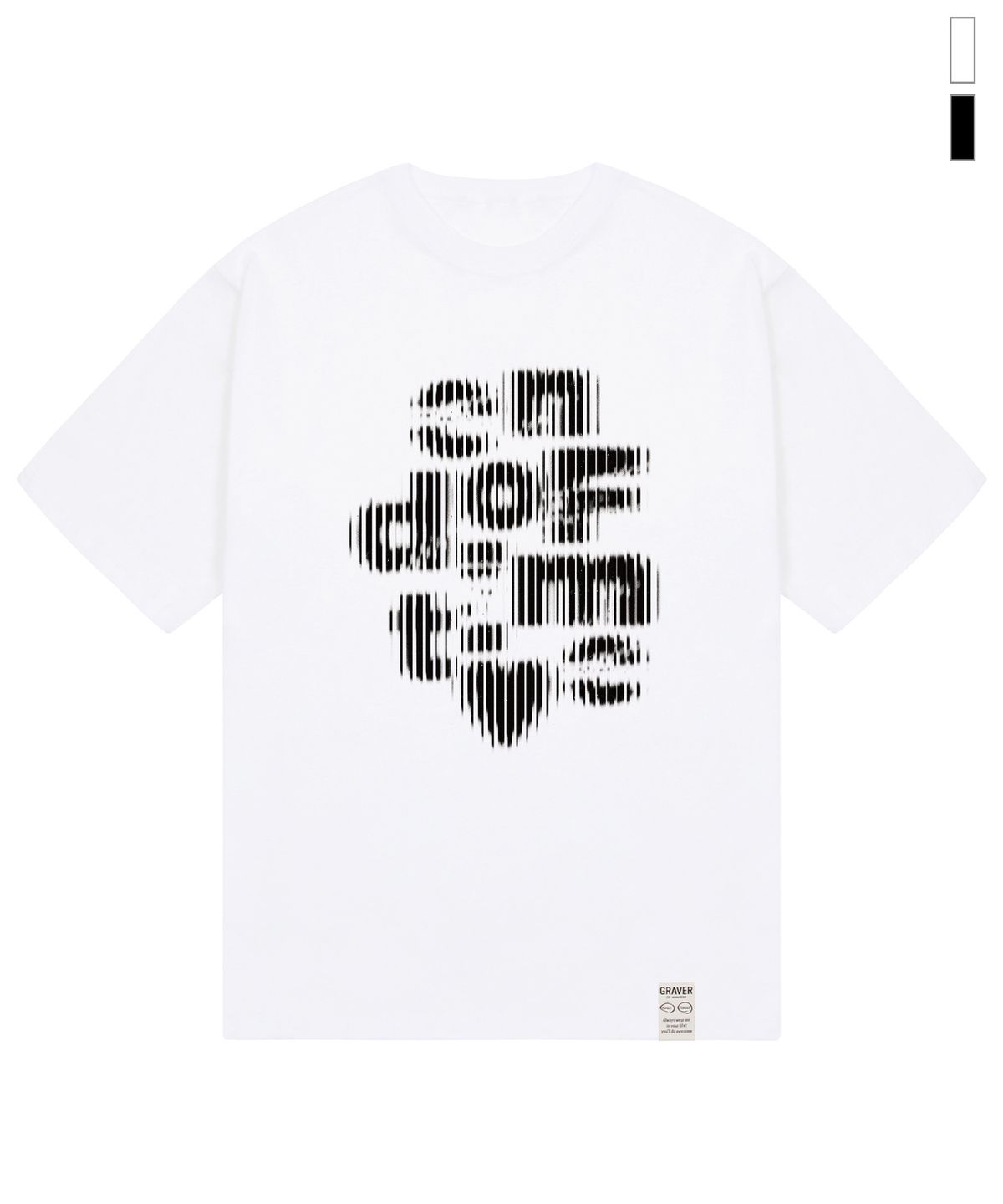 그레이버(GRAVER) [UNISEX]E.O.R GALSS 반팔티_2color
