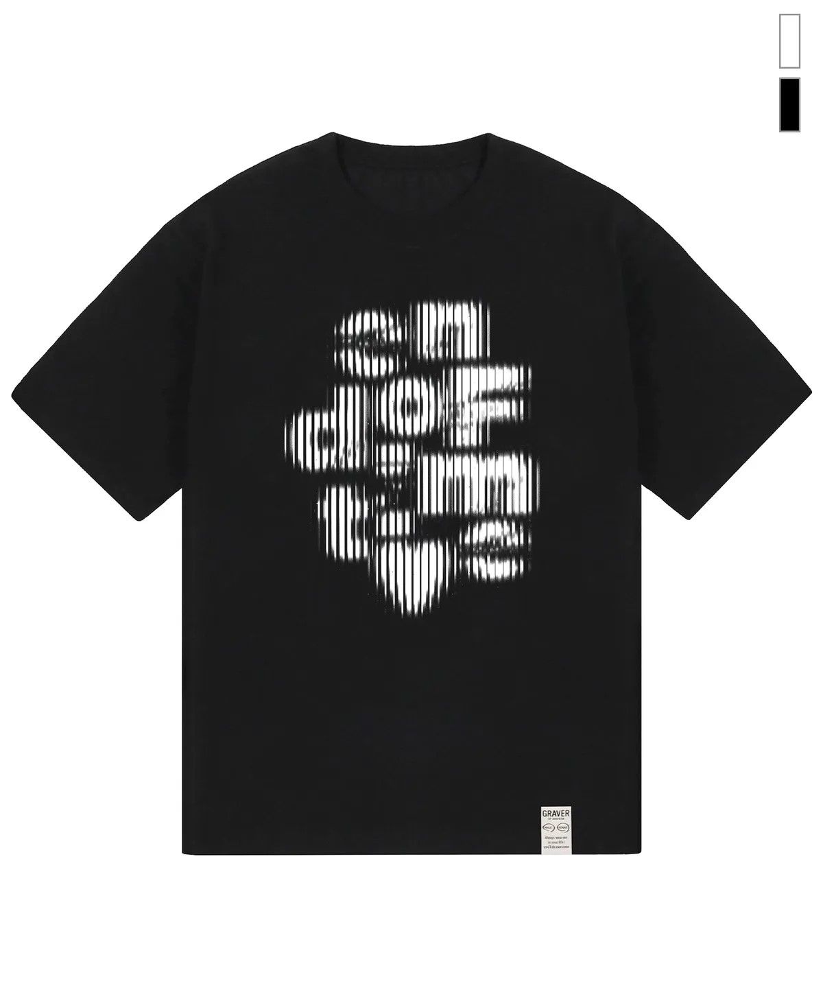 그레이버(GRAVER) [UNISEX]E.O.R GALSS 반팔티_2color