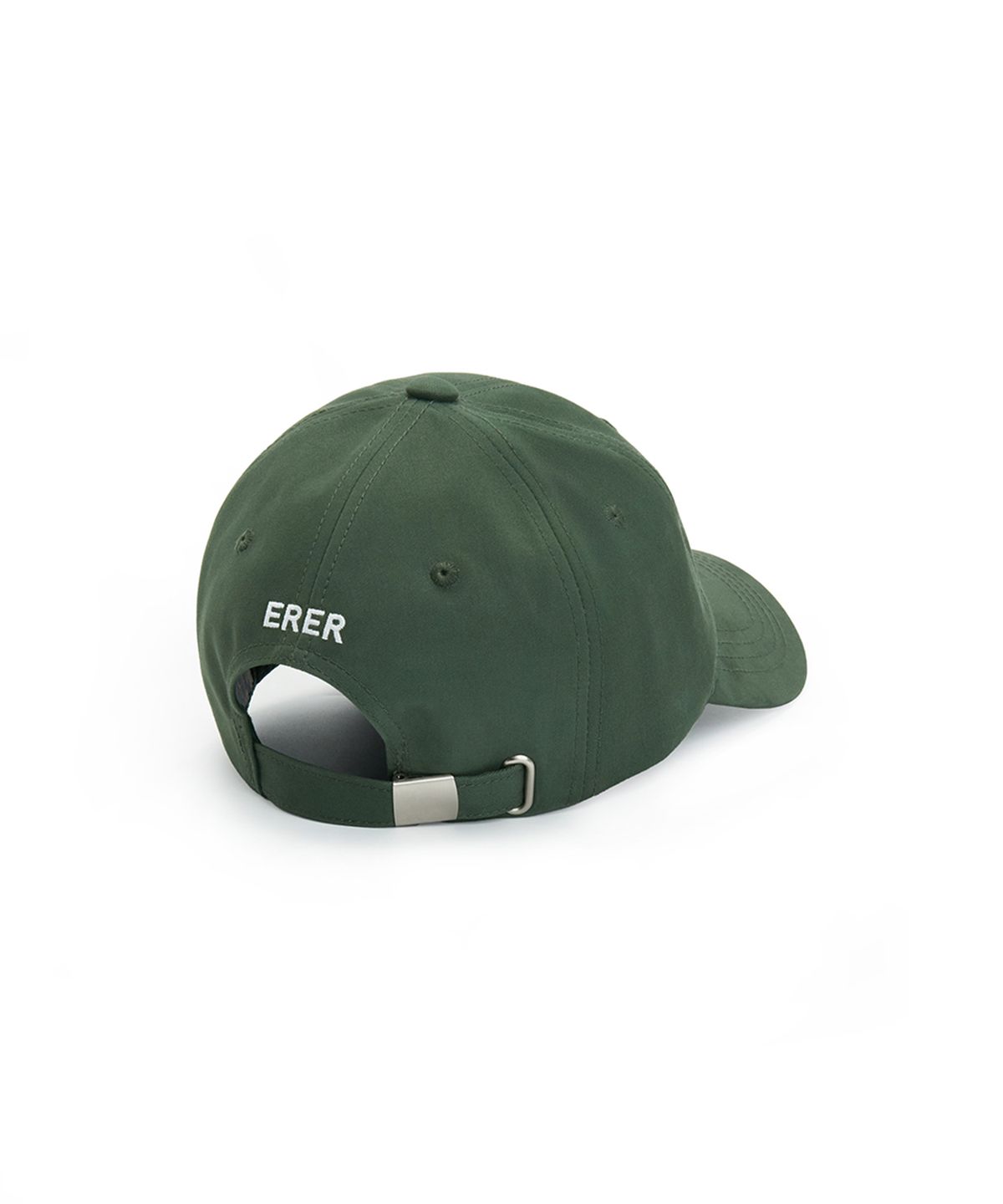 에르에르(ERER) Embroidered New York Artwork Baseball Cap Green