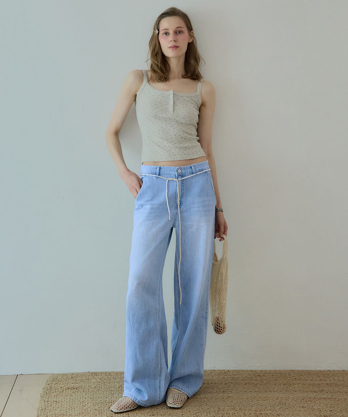 로브로브(LOVLOV) SO LIGHT WIDE DENIM