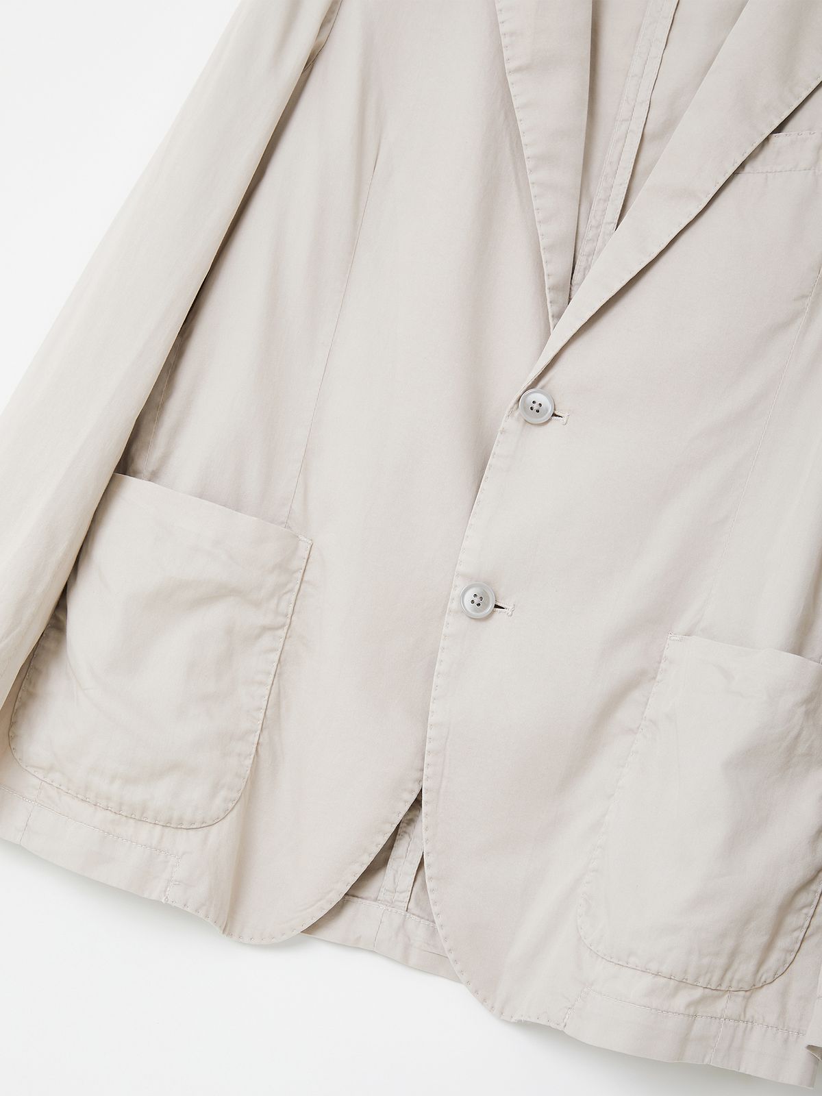 이카룩(IKALOOK) ITALY 스티치 포인트 코튼 자켓 CJK114