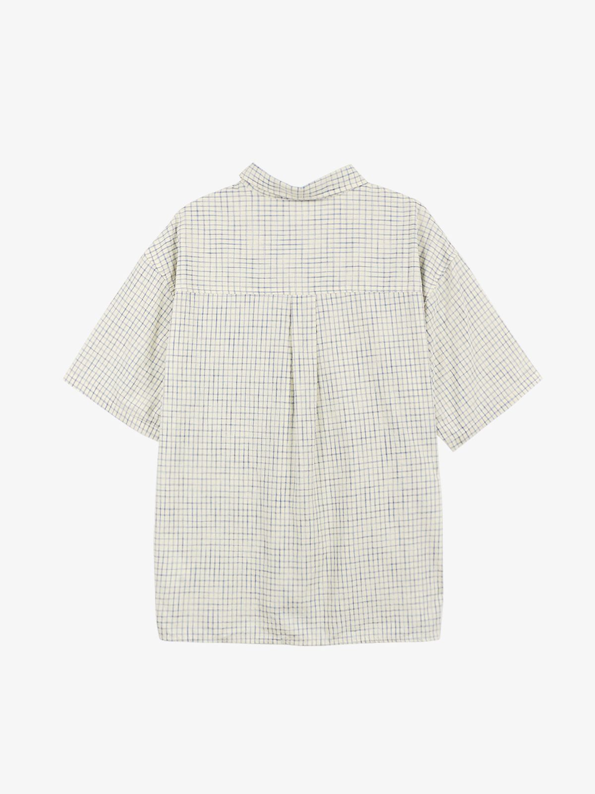 오우사(OWSA) 체크 반팔 셔츠 2color