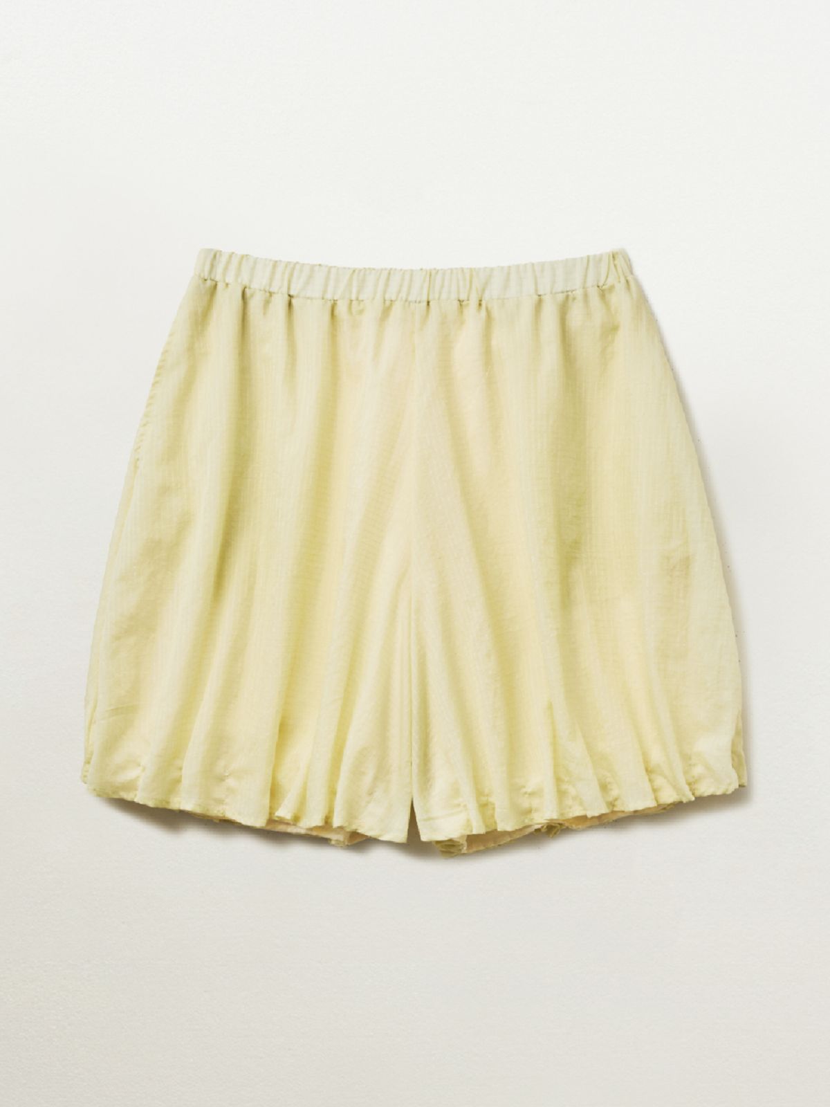 피브스피브스(PEEVES PEEVES) Ripstop Banding Shorts / Lemon