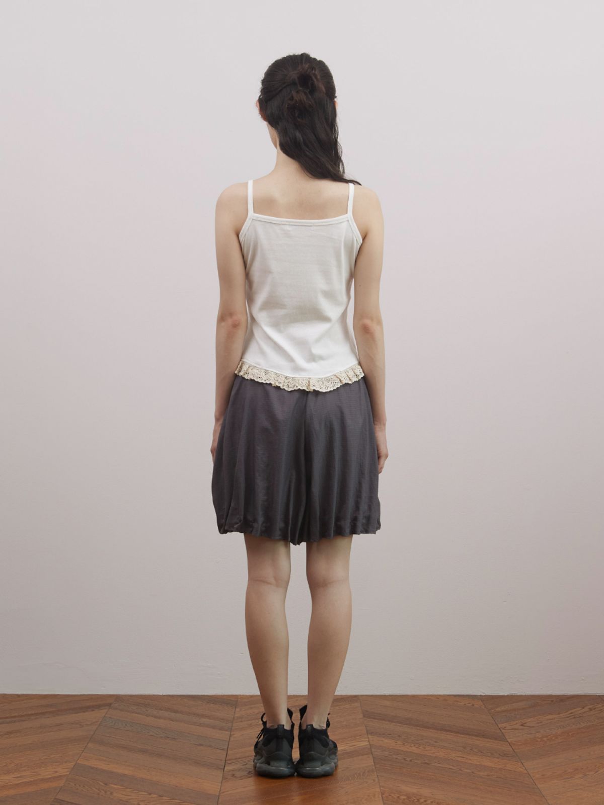 피브스피브스(PEEVES PEEVES) Ripstop Banding Shorts / Deep Purple