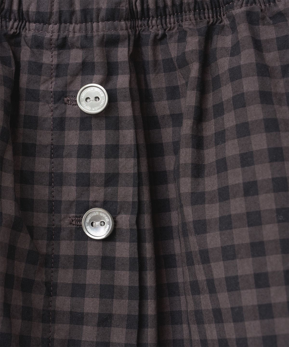 어나더오피스 우먼(ANOTHER OFFICE WOMEN) w. Lounge Shorts (Charcoal Brown)