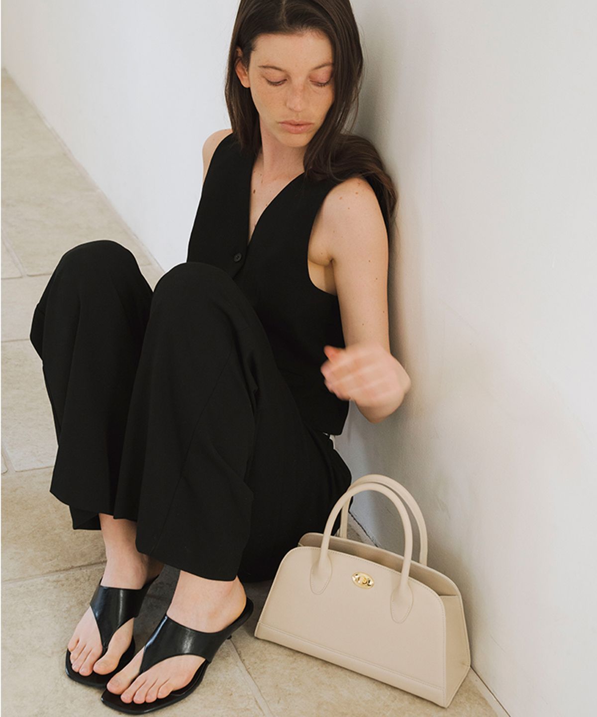 누포티(NUPORTY) Hilma bag (Cream)