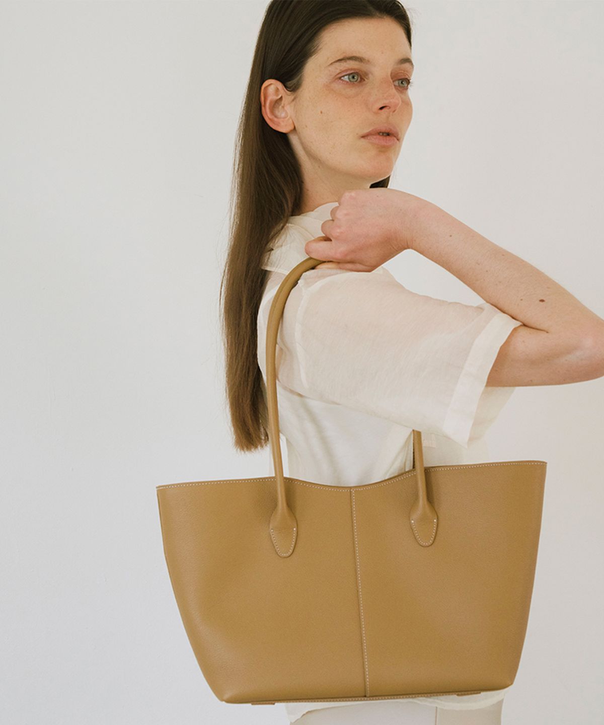 누포티(NUPORTY) Maia bag (Sesame Biscuit)