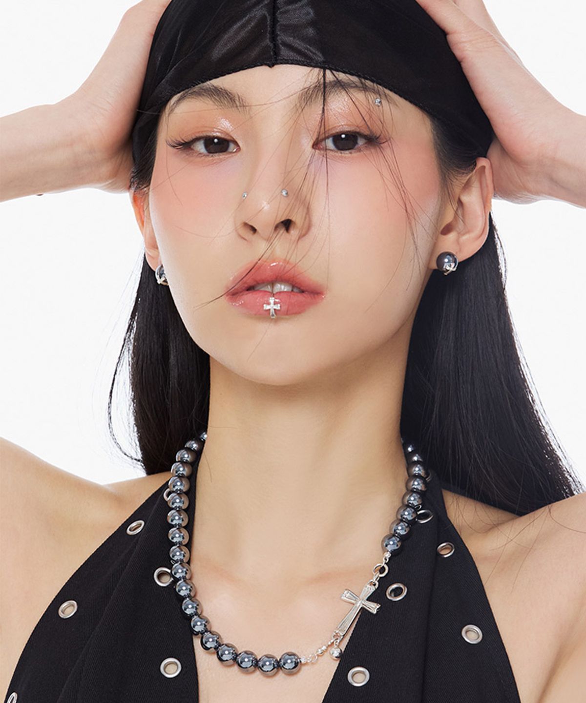 님부스(NIMBUS) 샤인 크로스 태라헤르츠 네크리스