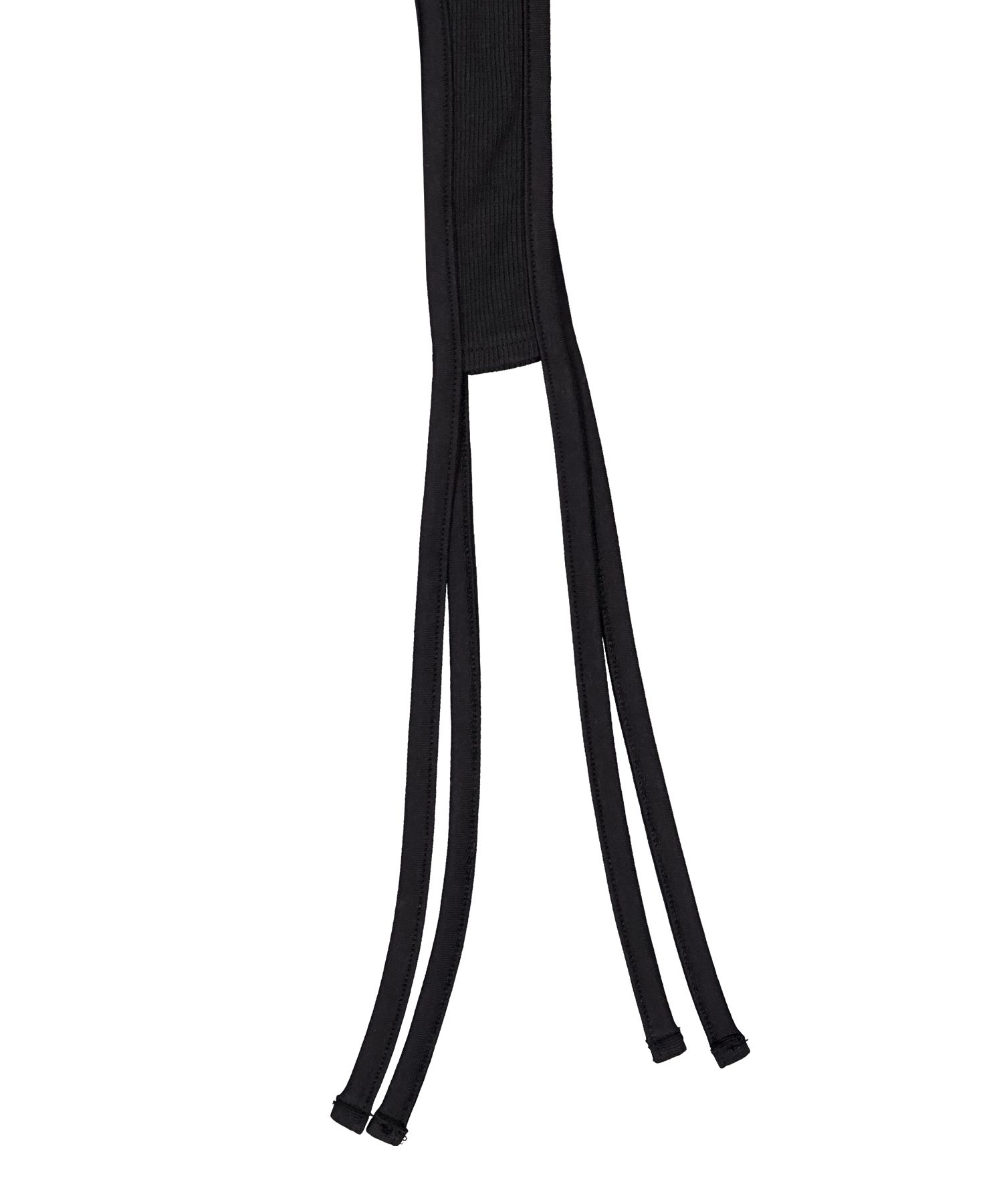 [WOOALONG]25SS★Drawstring Hem Sleeveless MUSINSA | WOOALONG Drawstring hem sleeveless - BLACK