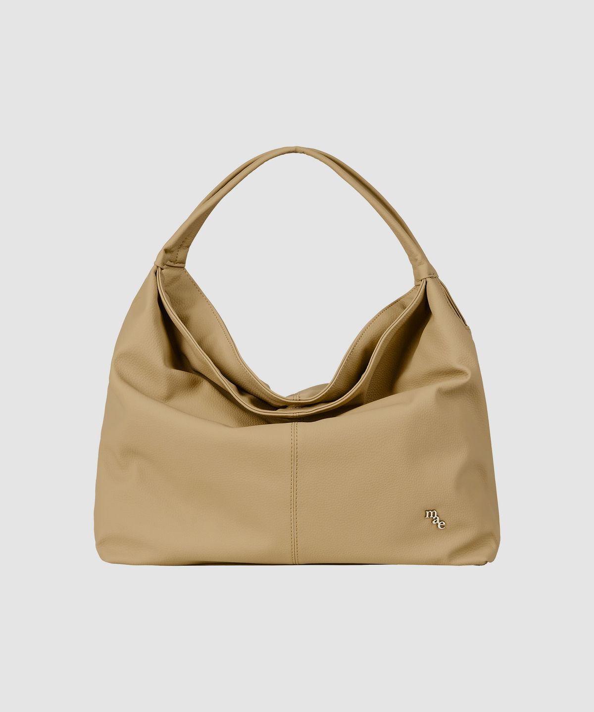 무쿠앤에보니(MUCU AND EBONY) Ballon Bag _ Sand Beige