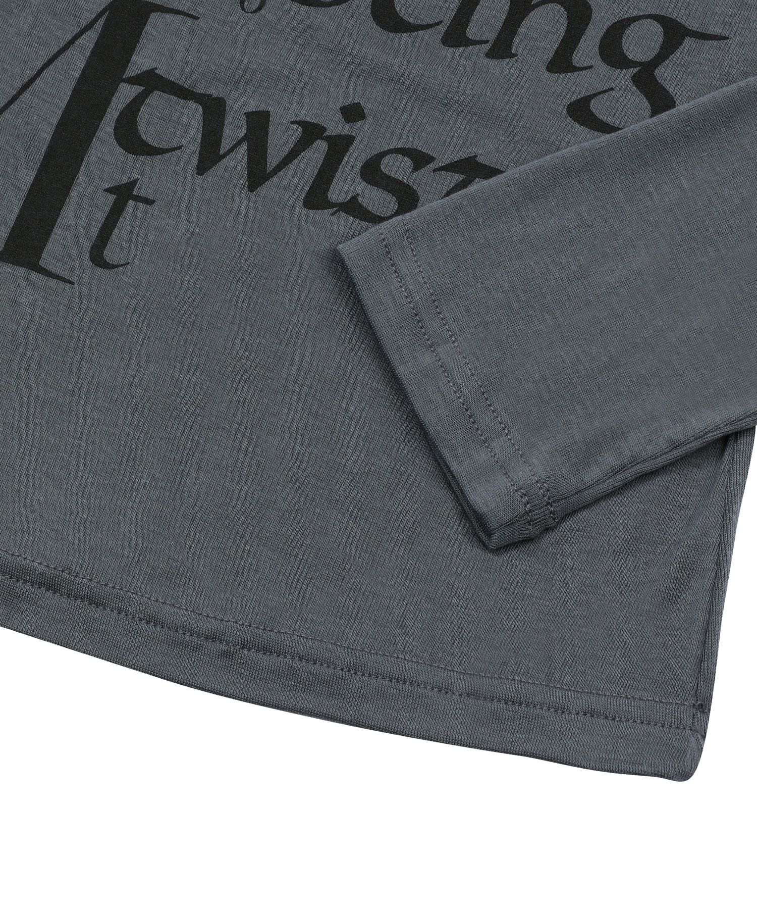 ◆MUCENT◆ Masaka Lettering Uniqlo Long Sleeve Tee 2 Colors MUSINSA | MUCENT Masaka Lettering Uniqlo Long Sleeve Tee (2