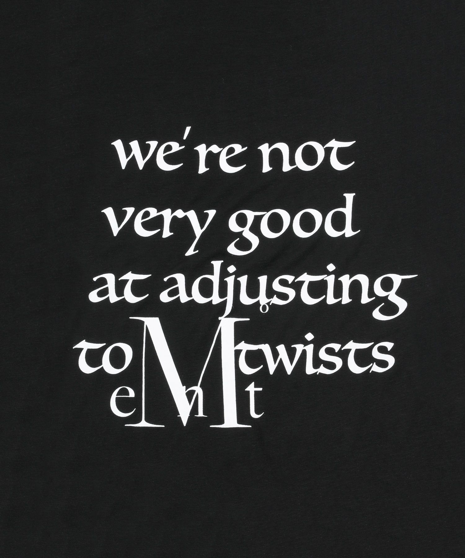 MUSINSA | MUCENT Masaka Lettering Uniqlo Long Sleeve Tee (2
