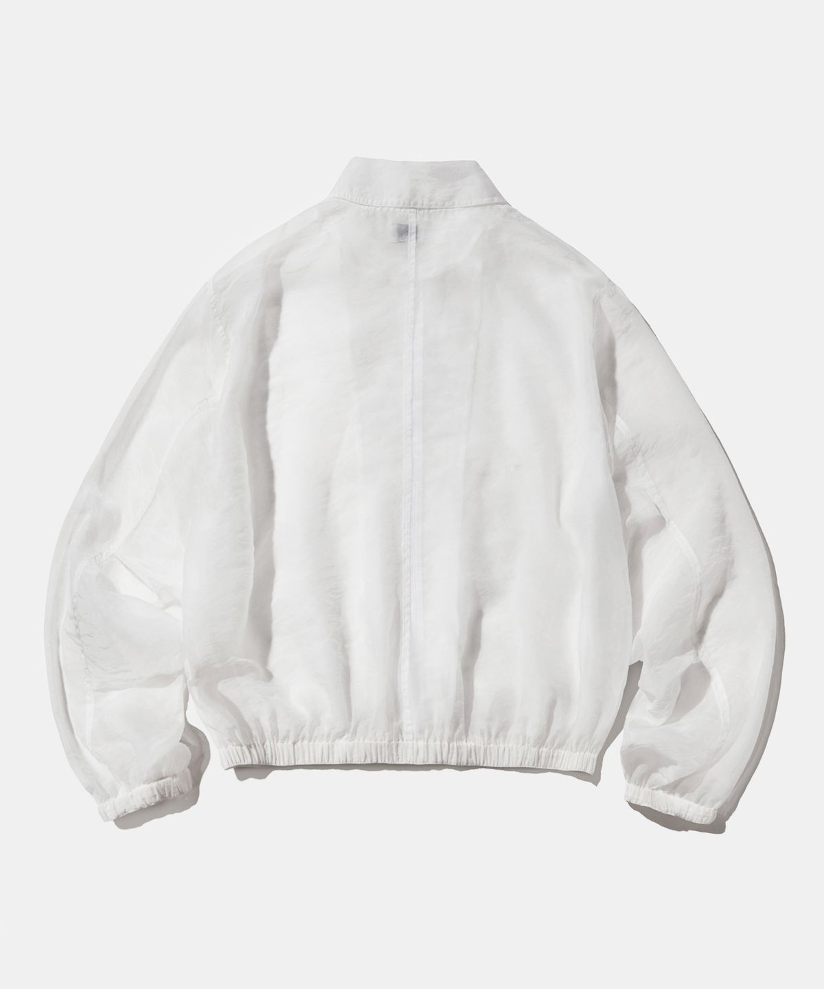 다이아몬드 레이라(DIAMOND LAYLA) Shadow Organza Bomber Jacket J35 Cloud Veil