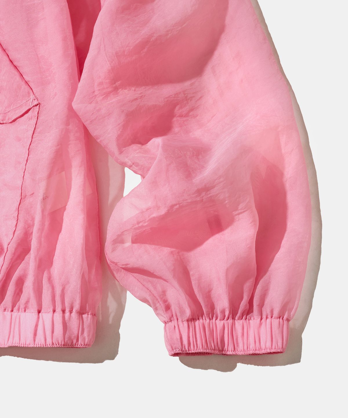 다이아몬드 레이라(DIAMOND LAYLA) Shadow Organza Bomber Jacket J35 Rosé Shadow