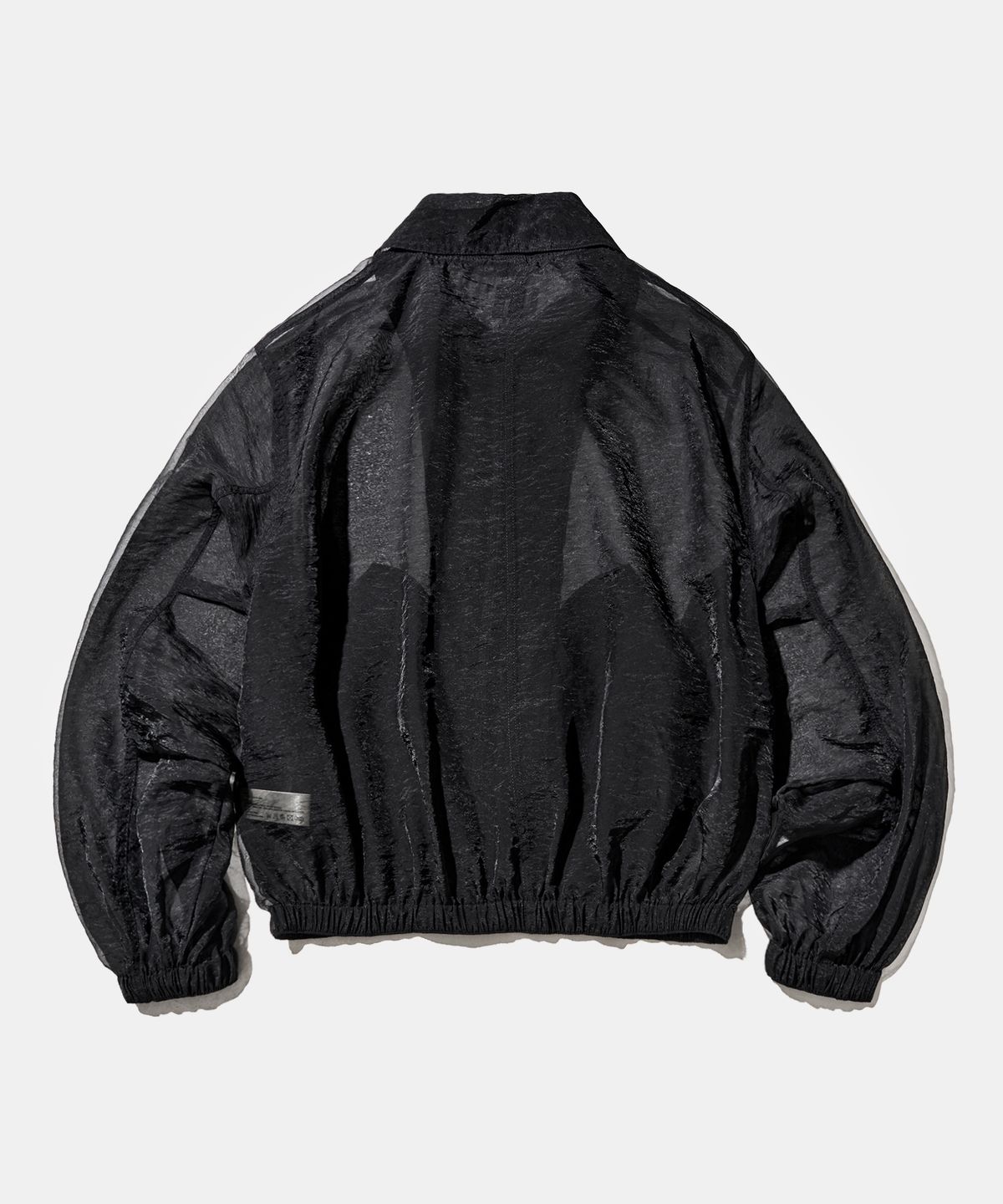다이아몬드 레이라(DIAMOND LAYLA) Shadow Organza Bomber Jacket J35 Black