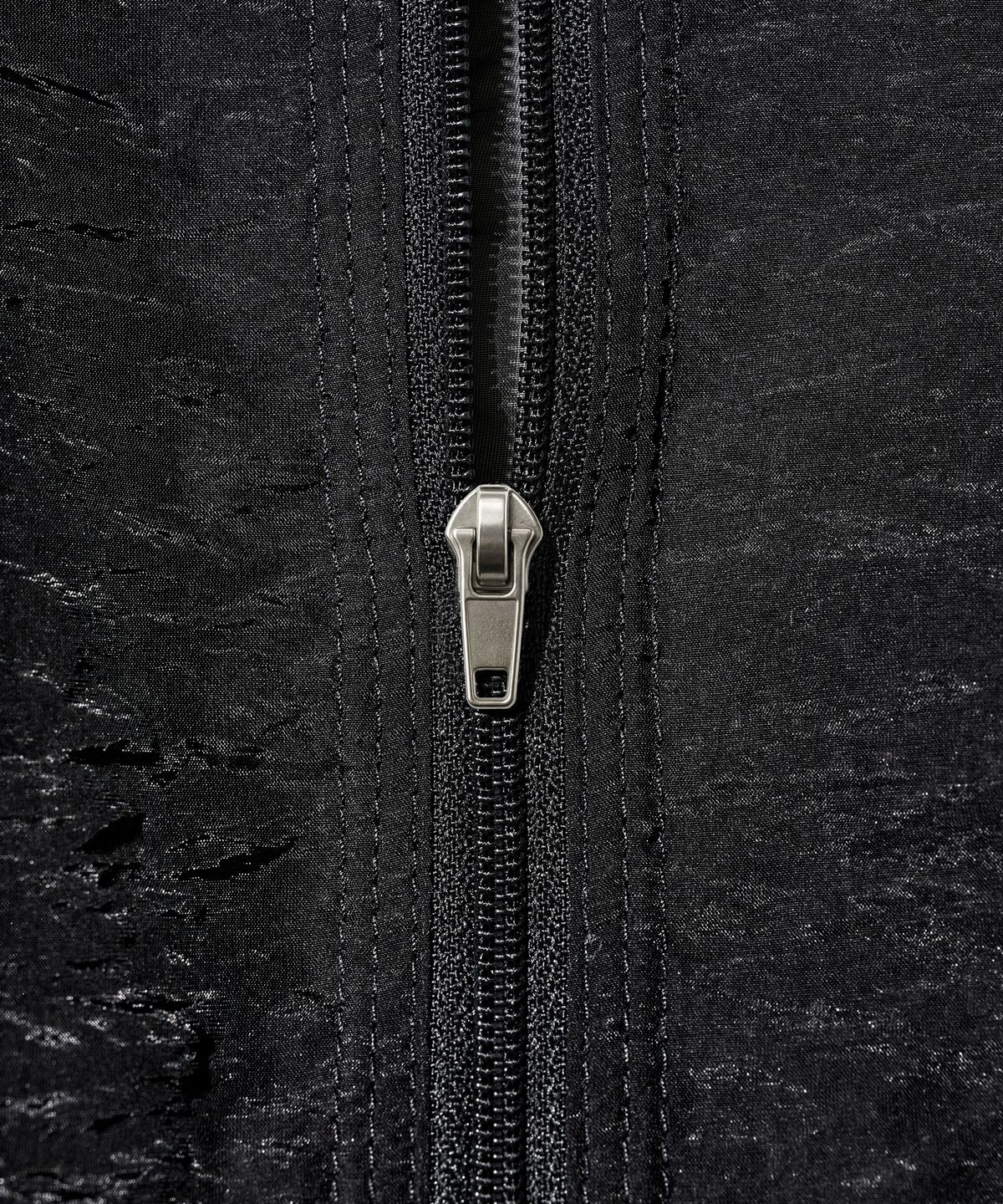 다이아몬드 레이라(DIAMOND LAYLA) Shadow Organza Bomber Jacket J35 Black