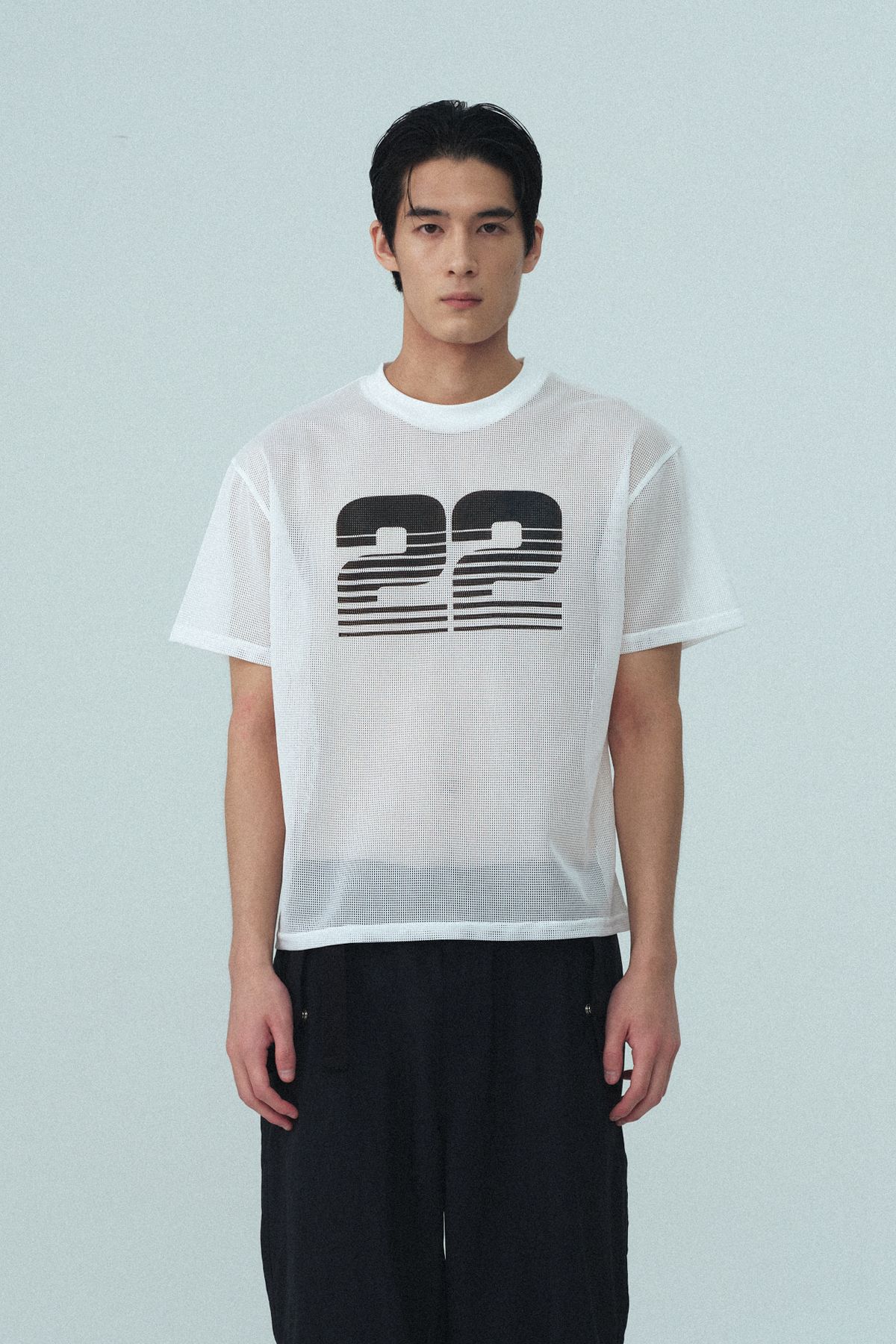 【Rest&Recreation】25HS★(S,L) 22 MESH TOP MUSINSA | REST&RECREATION 22 MESH TOP - WHITE