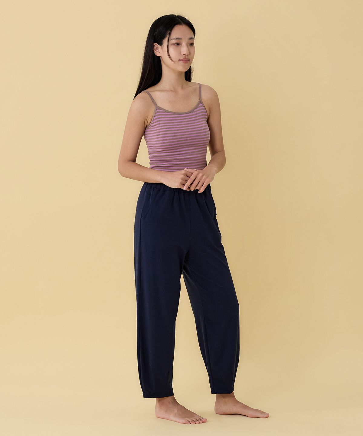 스토리요가(STORYOGA) 자누 커브드 조거 팬츠