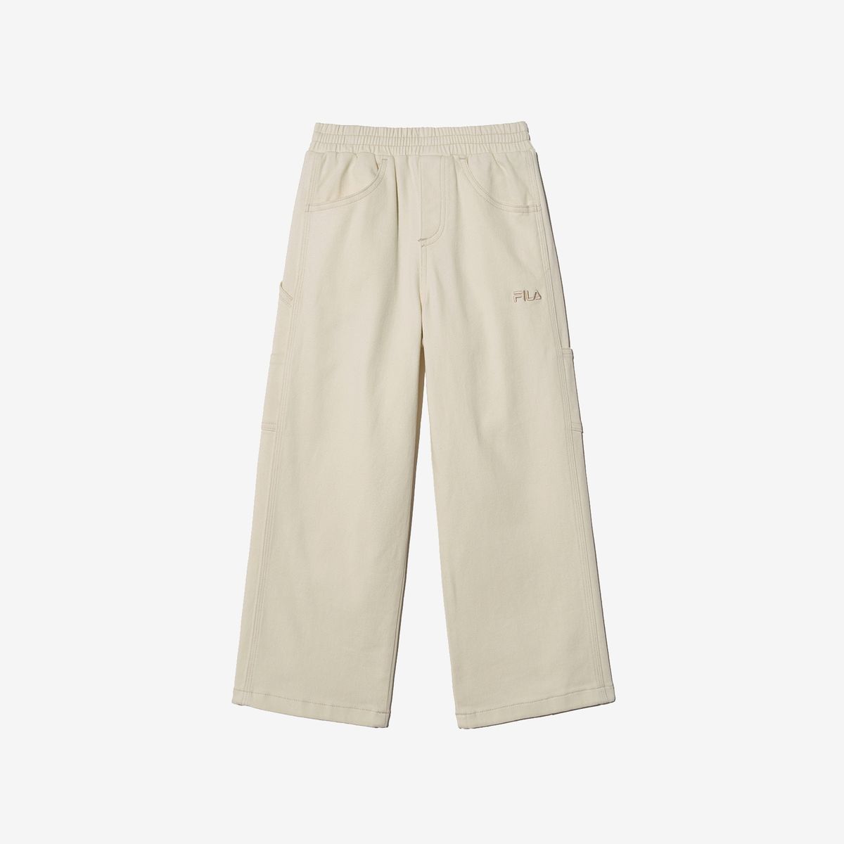 휠라 키즈(FILA KIDS) 세미 와이드핏 팬츠