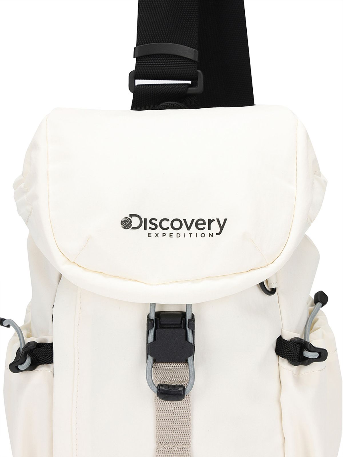 디스커버리 익스페디션(DISCOVERY EXPEDITION) 리프트 플랩 슬링백 (IVORY)
